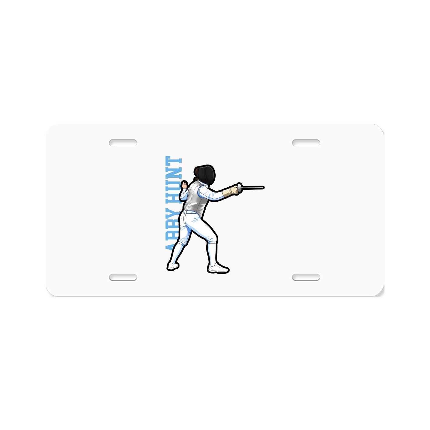Aluminum License Plate