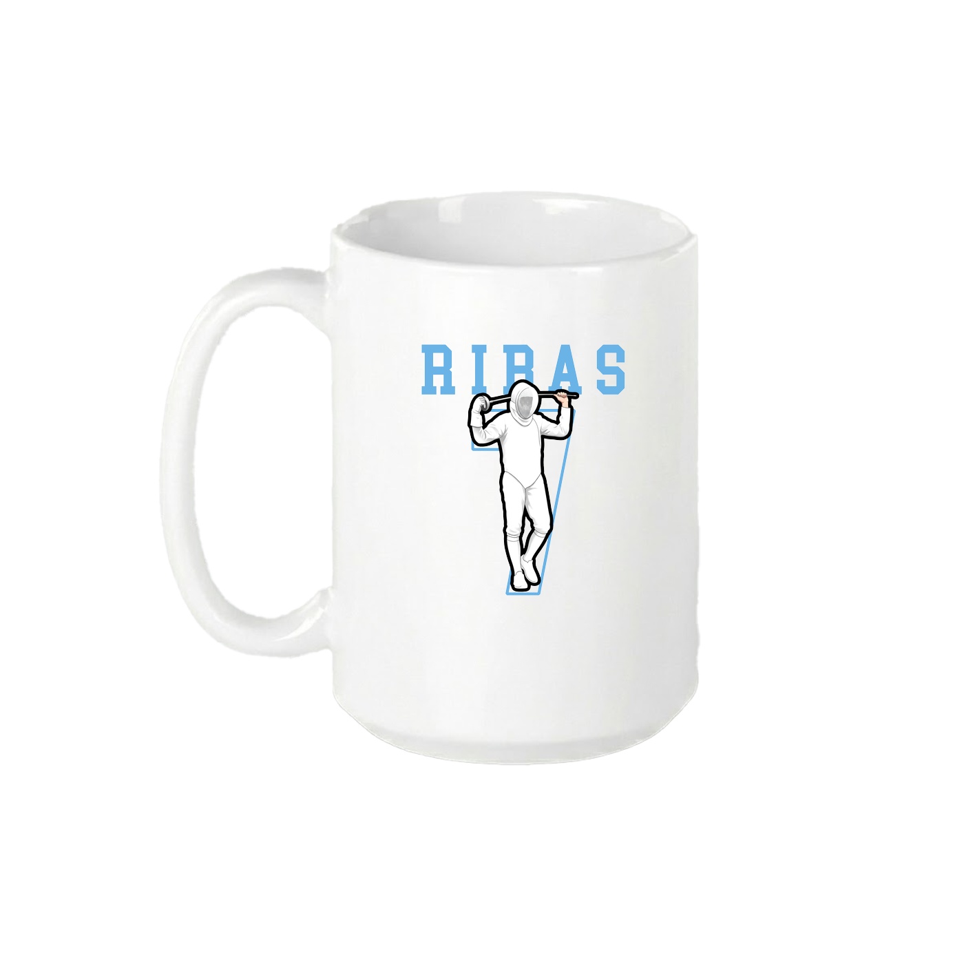 15oz Coffee Mug — Shirsey in White