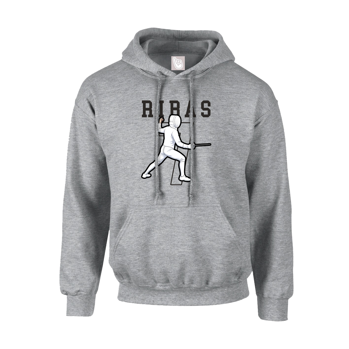 Hoodie — Shirsey in Grey