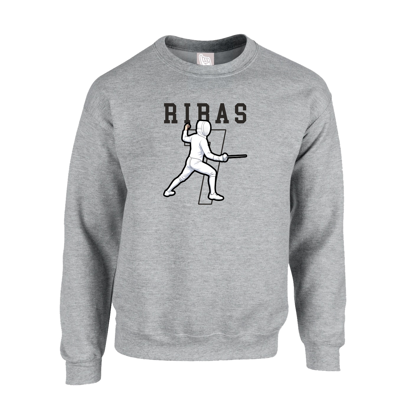 Fleece Crew — Shirsey in Grey