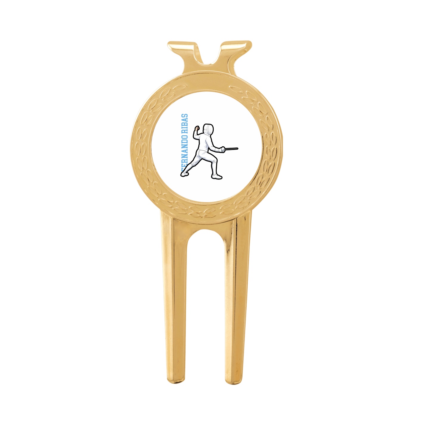 Divot Tool with Ball Marker — Name Vertical in Classic