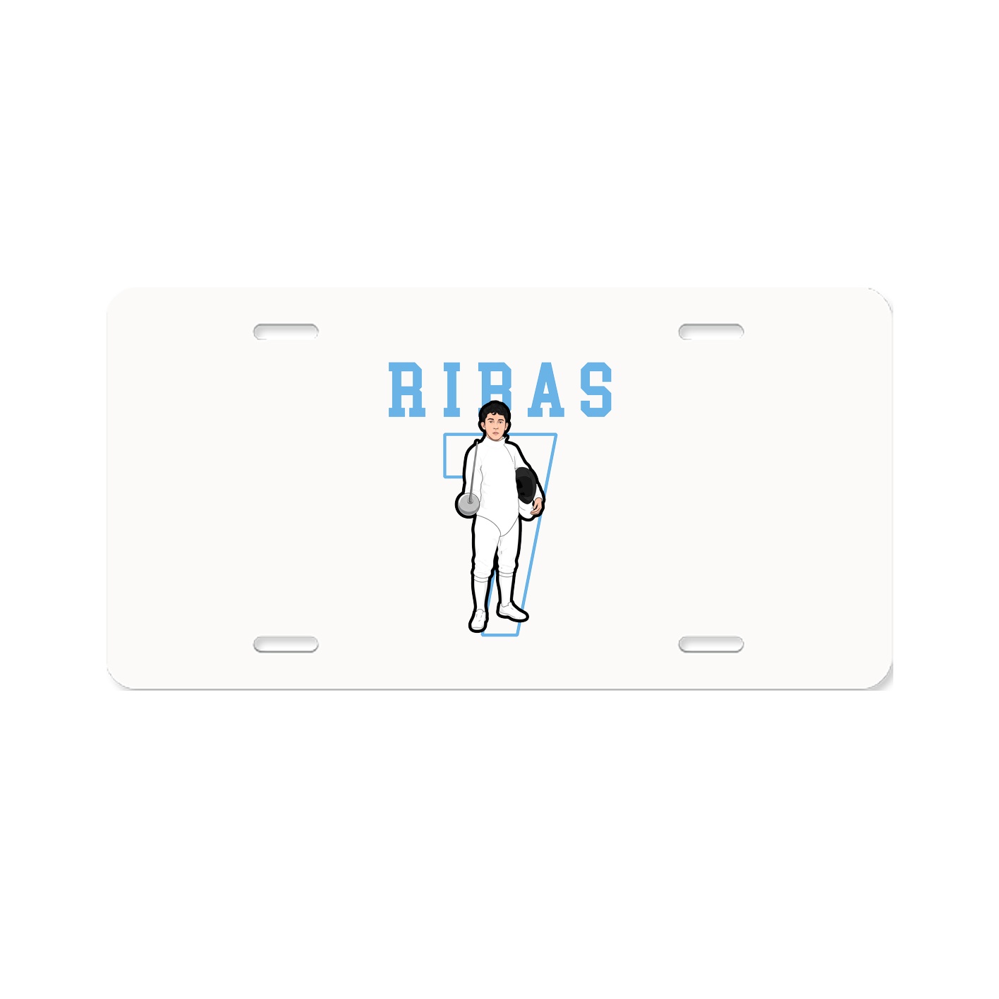 Aluminum License Plate