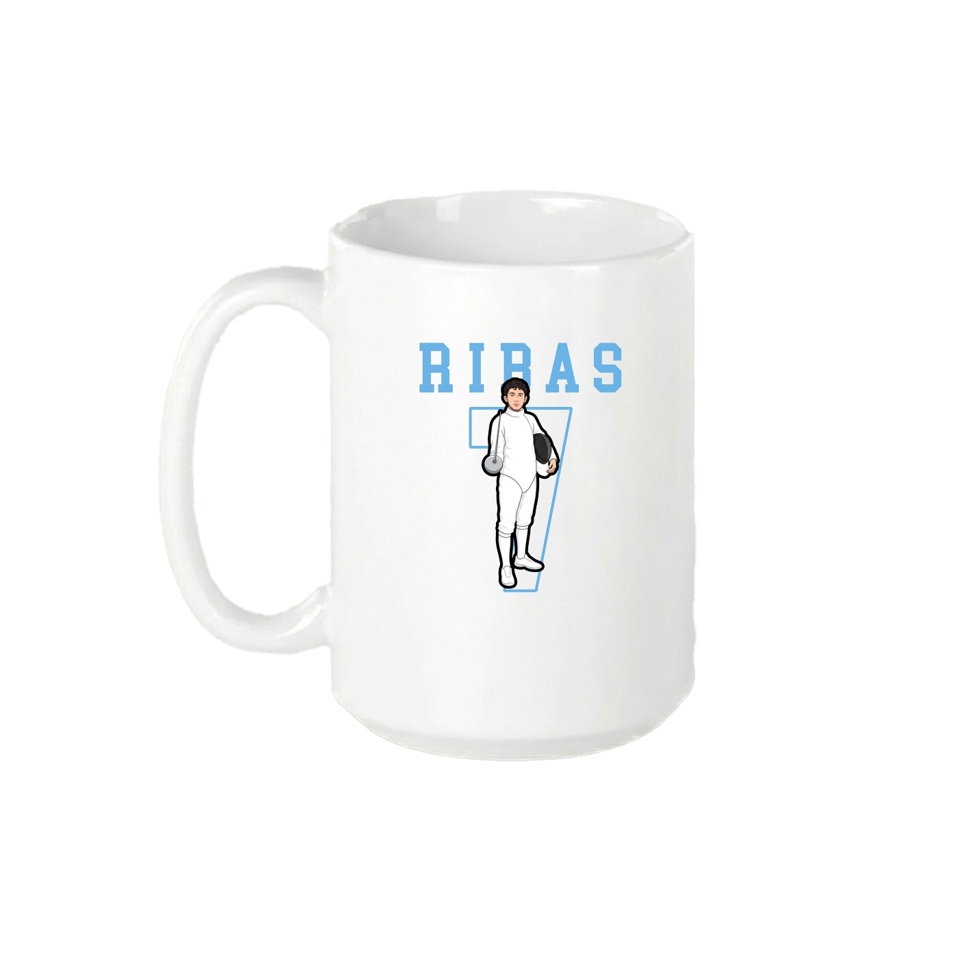 15oz Coffee Mug — Shirsey in White
