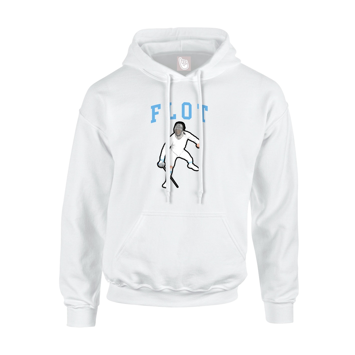 Hoodie — Shirsey in White