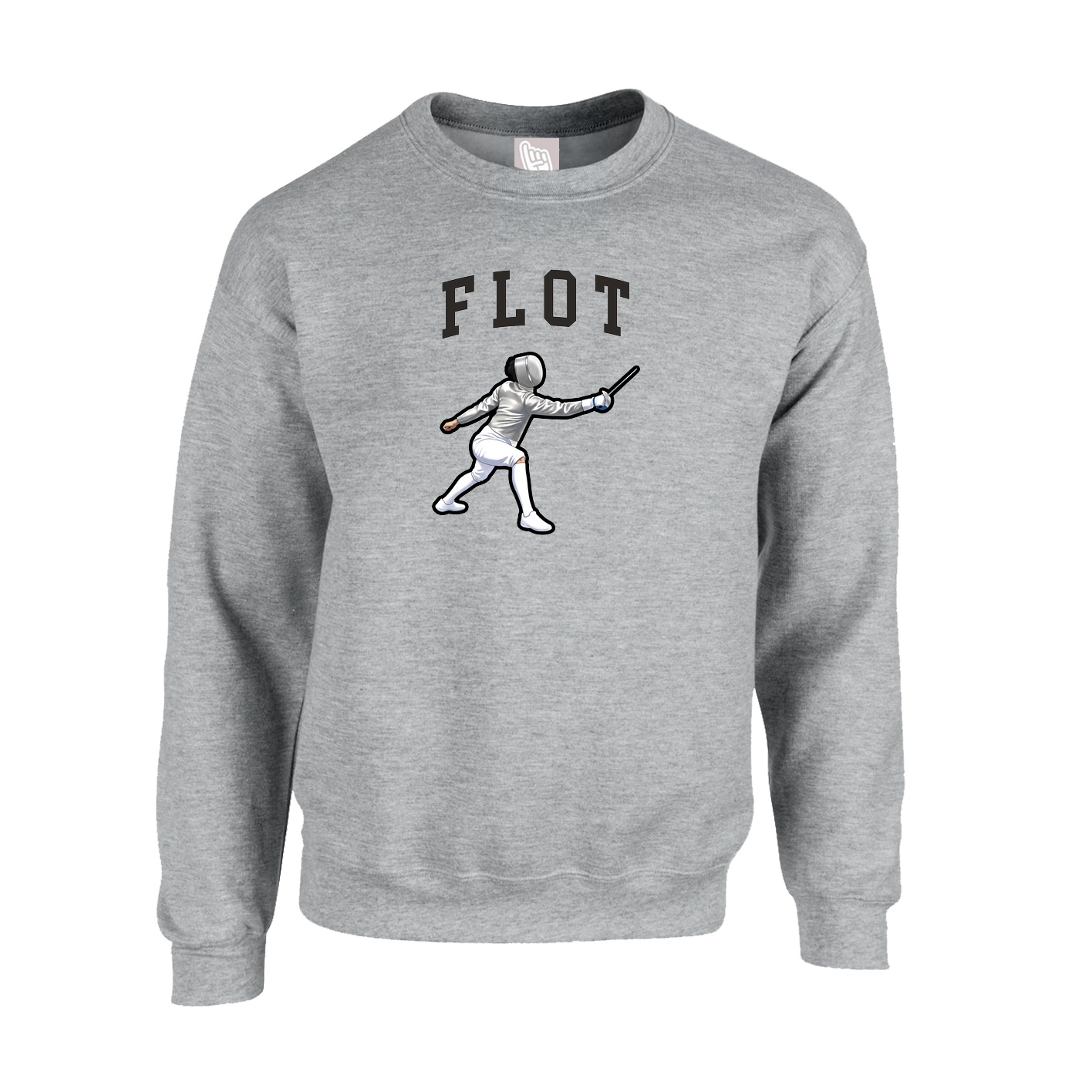 Fleece Crew — Shirsey in Grey