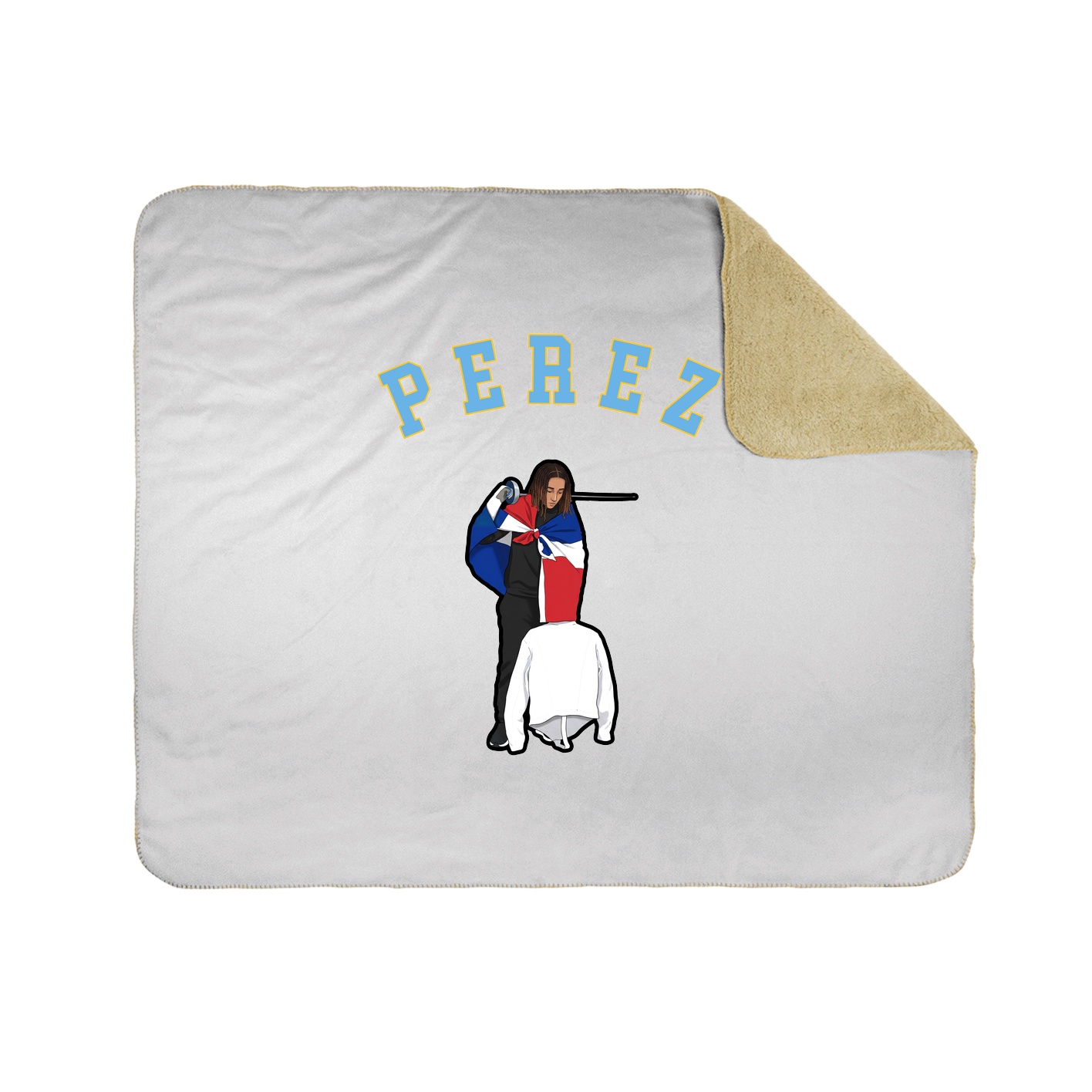 Throw Blanket — Shirsey Arch in White