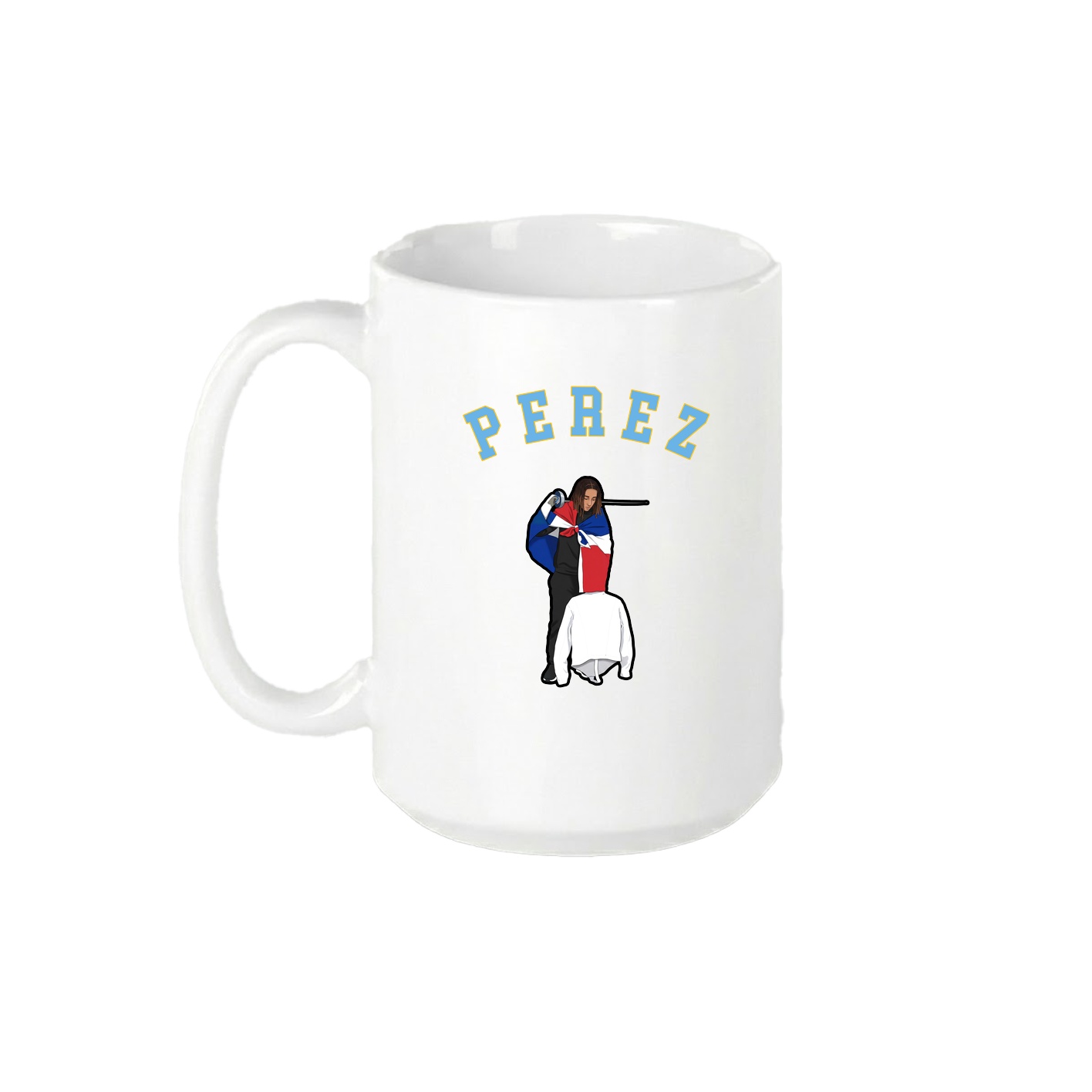 15oz Coffee Mug — Shirsey Arch in White