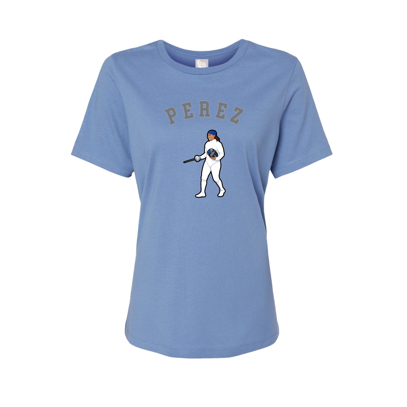 Womens Tee — Shirsey Arch in Powder Blue