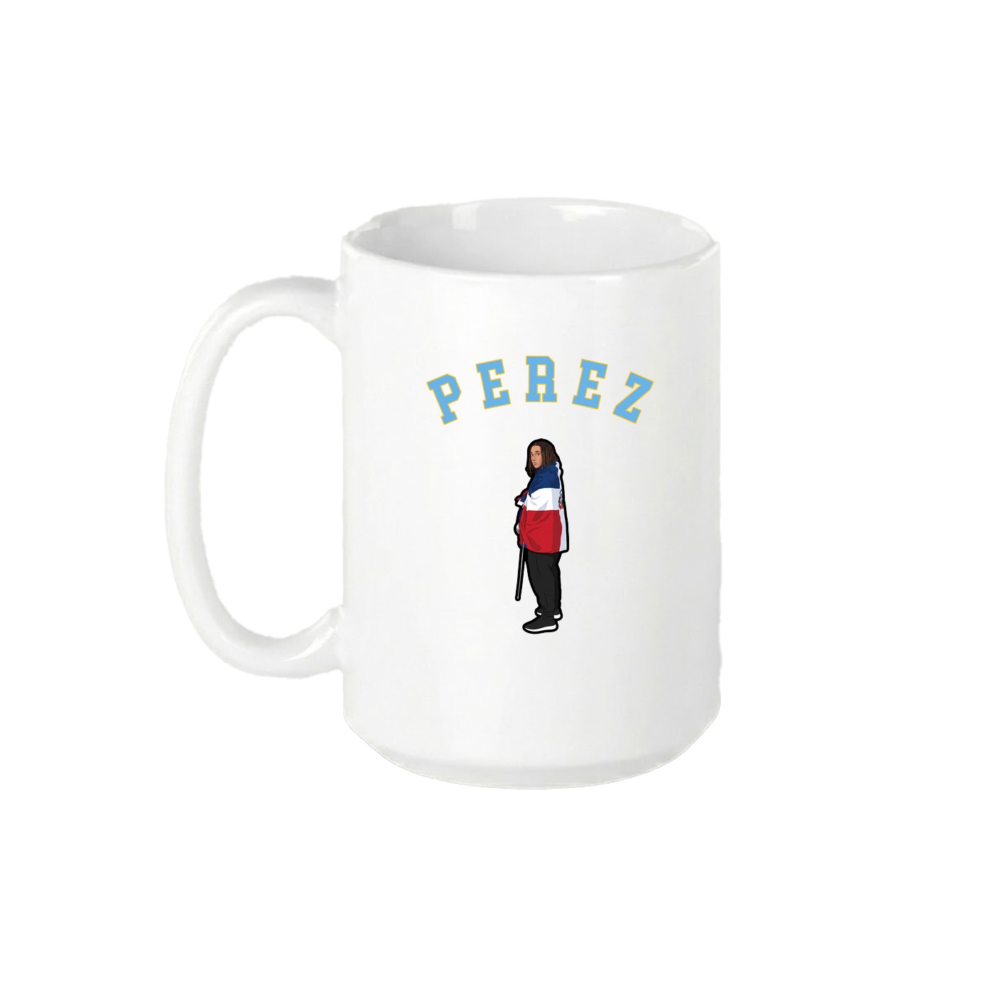 15oz Coffee Mug — Shirsey Arch in White
