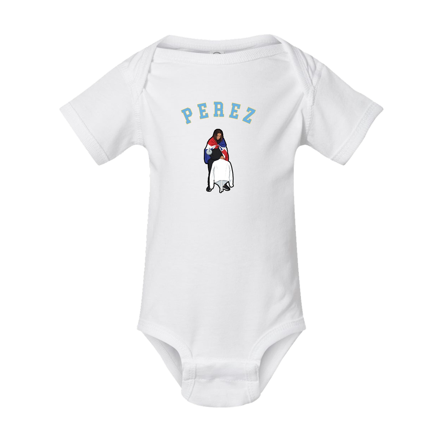 Baby Onesie — Shirsey Arch in White
