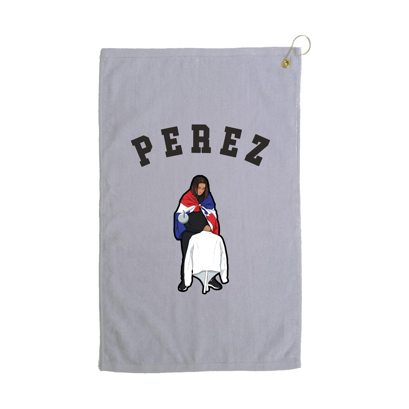 Golf Towel — Shirsey Arch in Grey