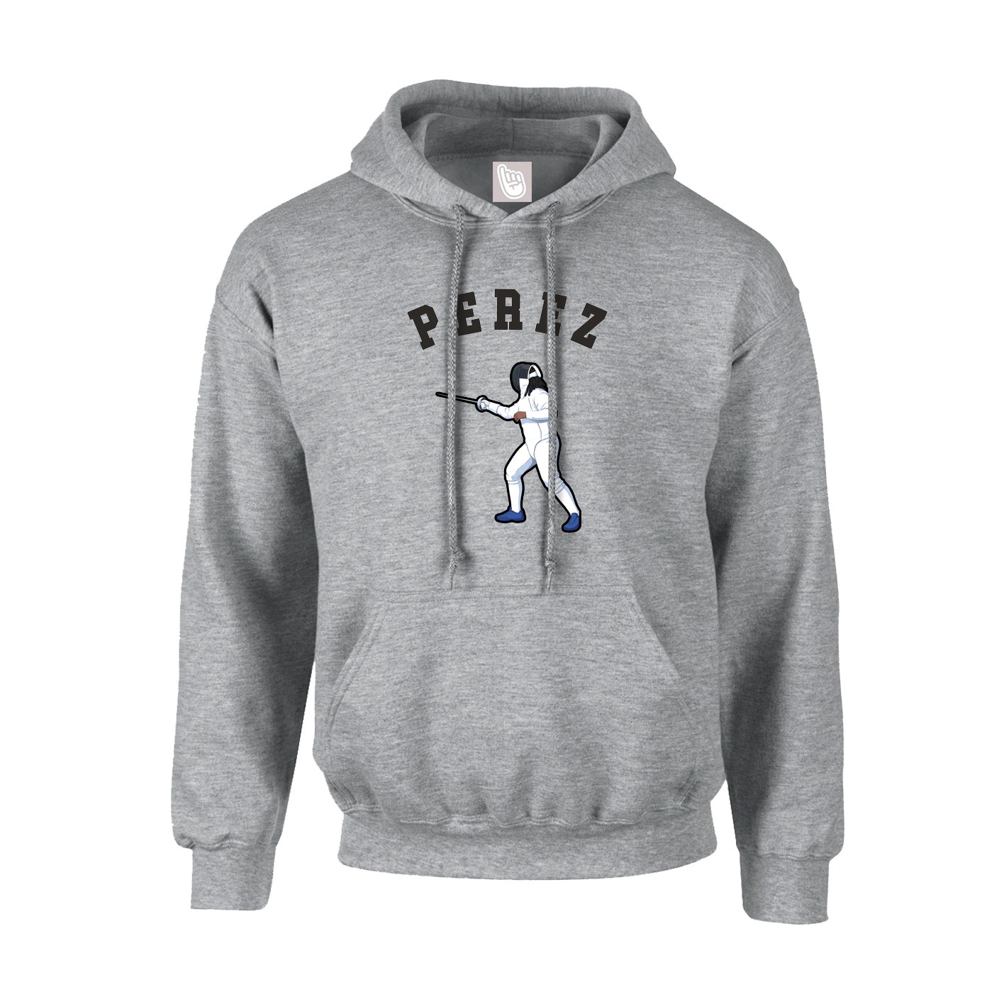 Youth Hoodie — Shirsey Arch in Grey