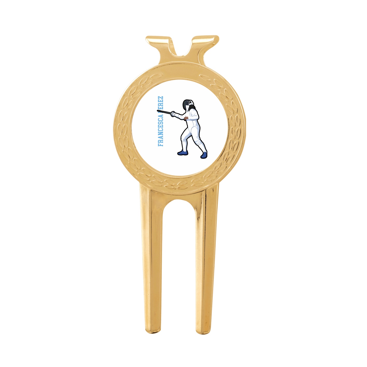 Divot Tool with Ball Marker — Name Vertical in Classic