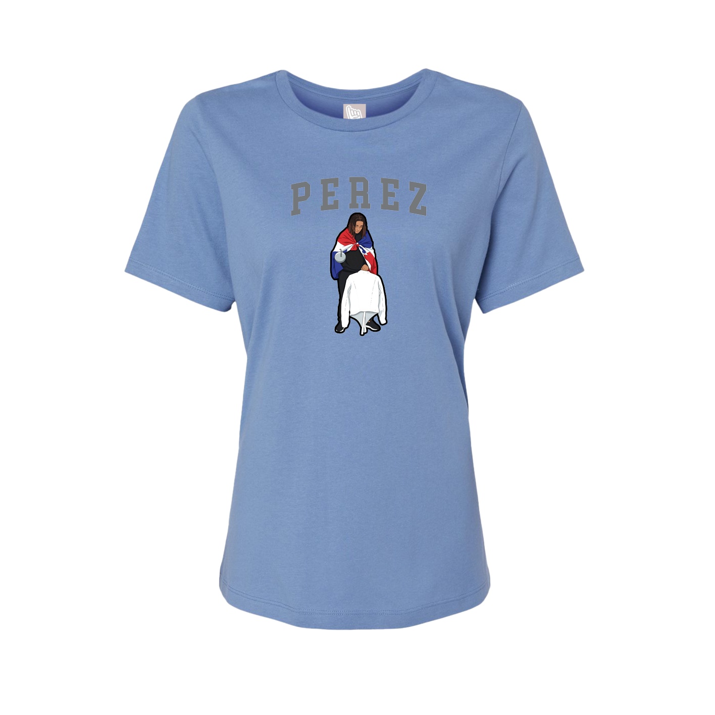 Womens Tee — Shirsey in Powder Blue