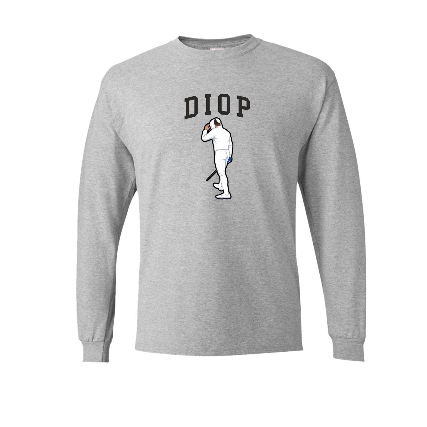 Long Sleeve Tee — Shirsey in Grey