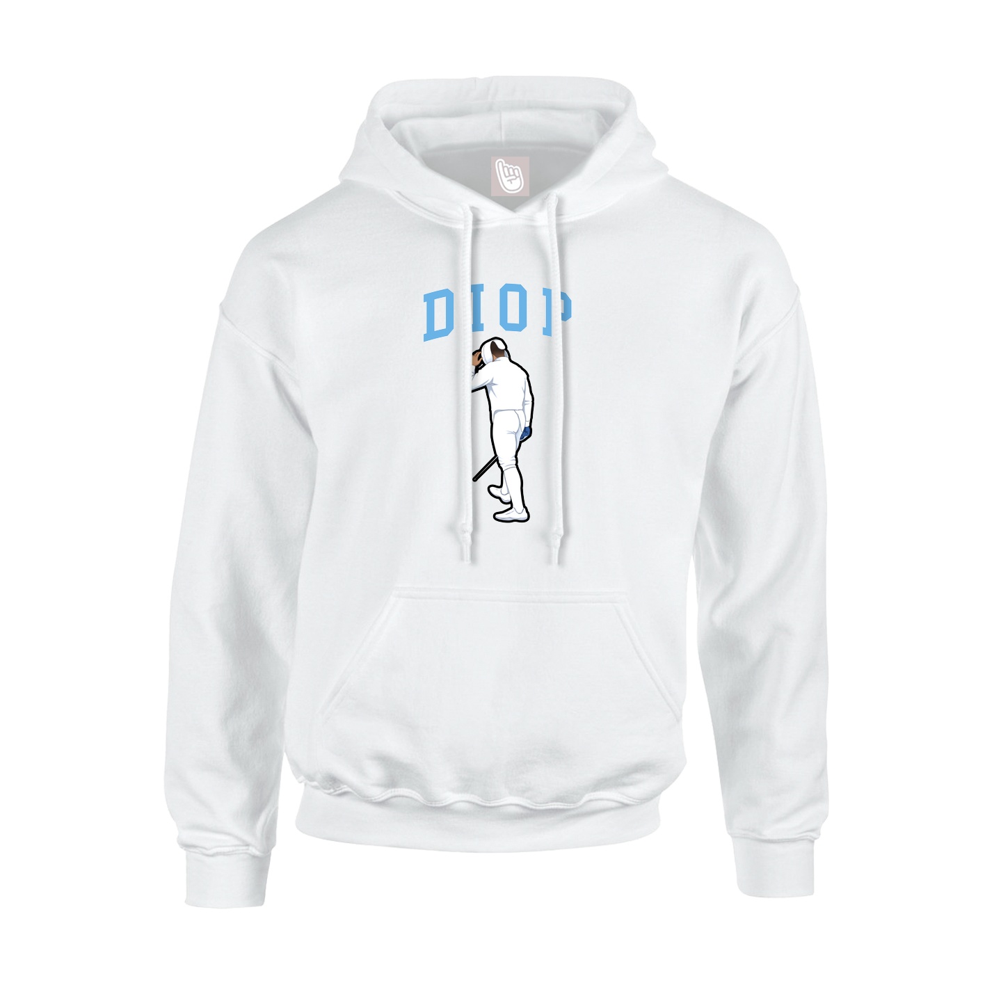 Hoodie — Shirsey in White