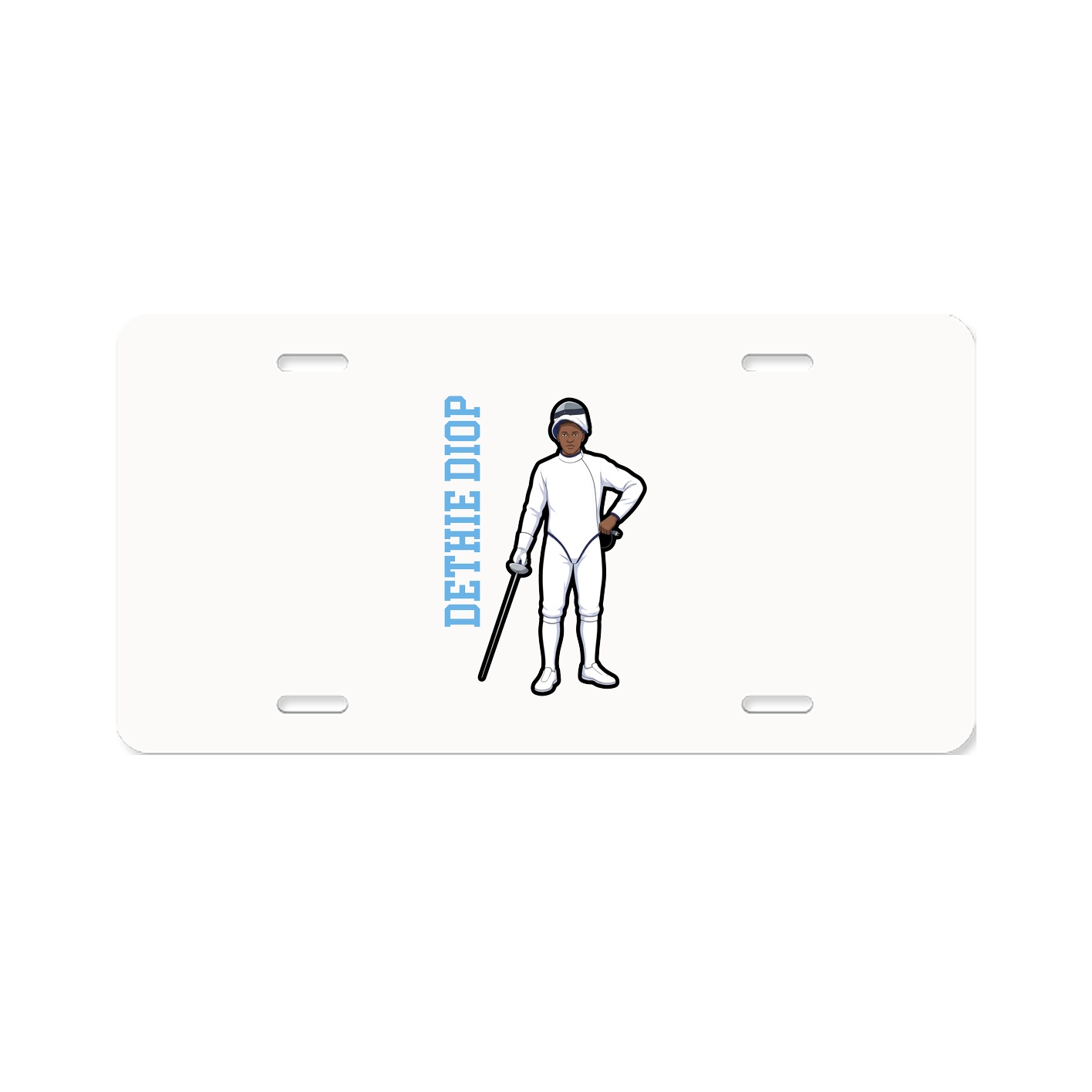 Aluminum License Plate