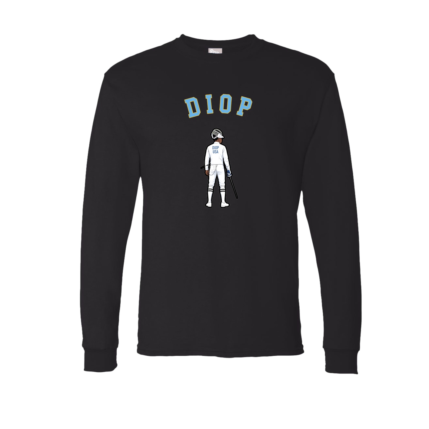Long Sleeve Tee — Shirsey Arch in Black