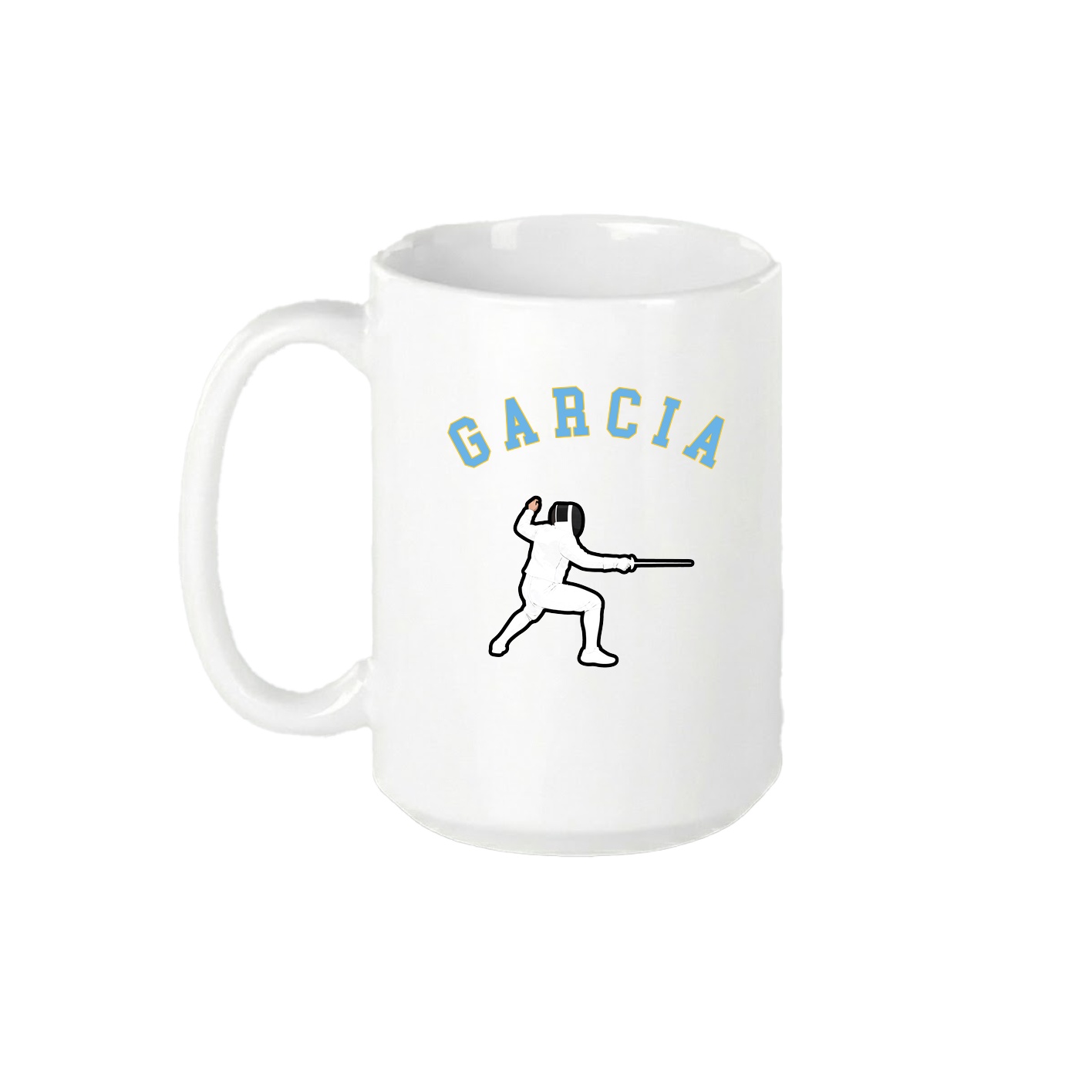 15oz Coffee Mug — Shirsey Arch in White