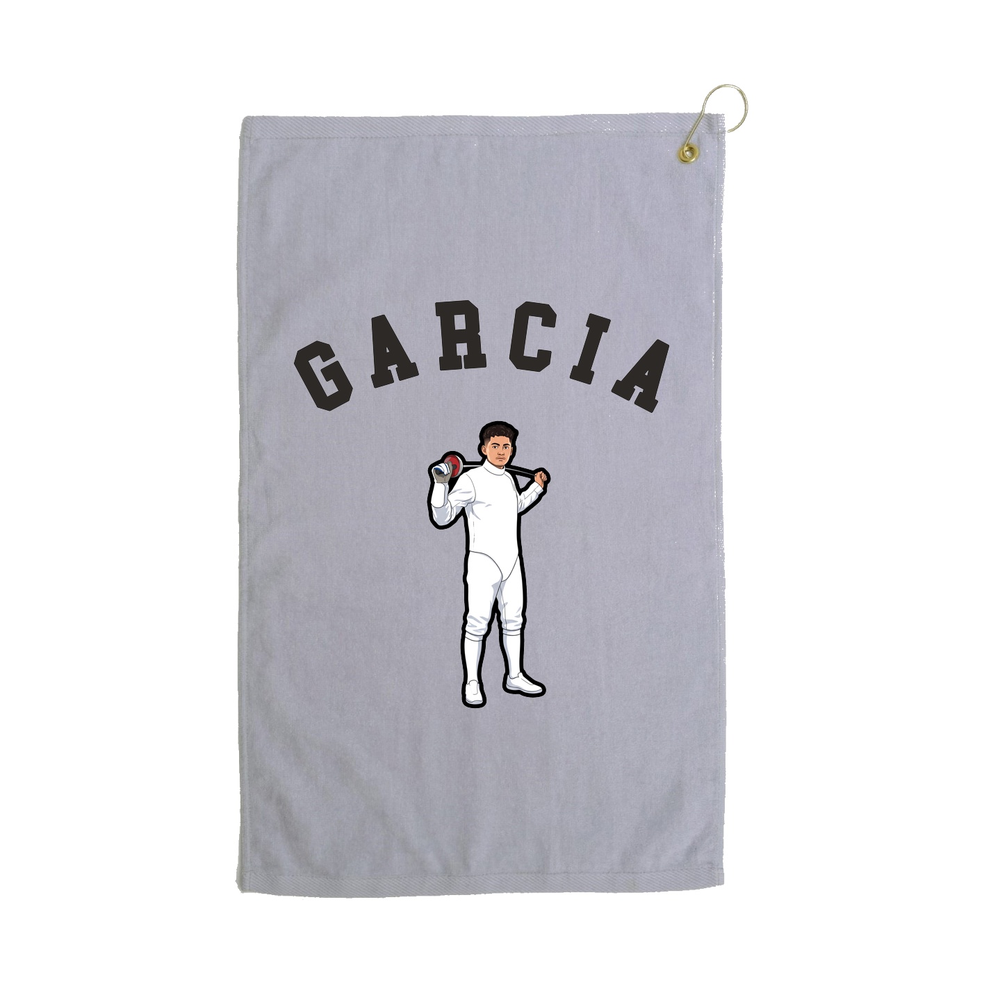 Golf Towel — Shirsey Arch in Grey