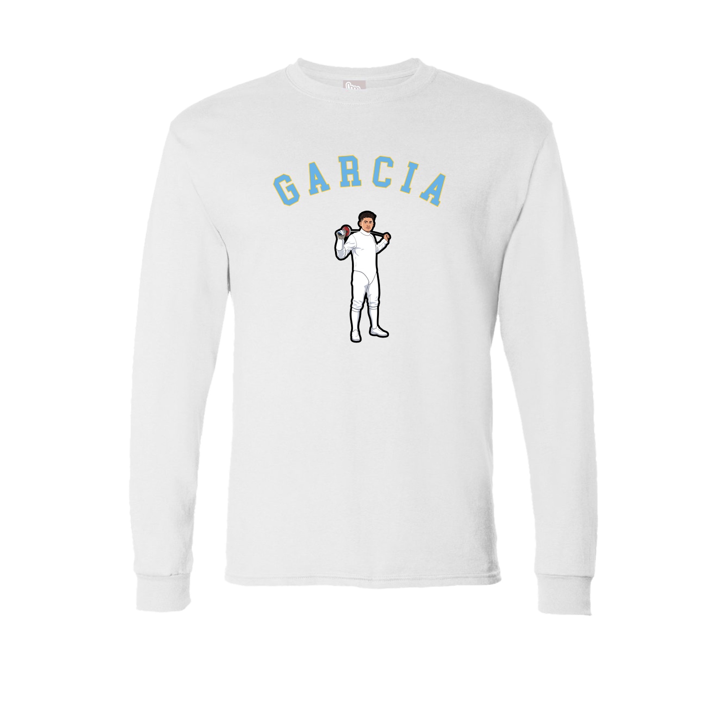 Long Sleeve Tee — Shirsey Arch in White