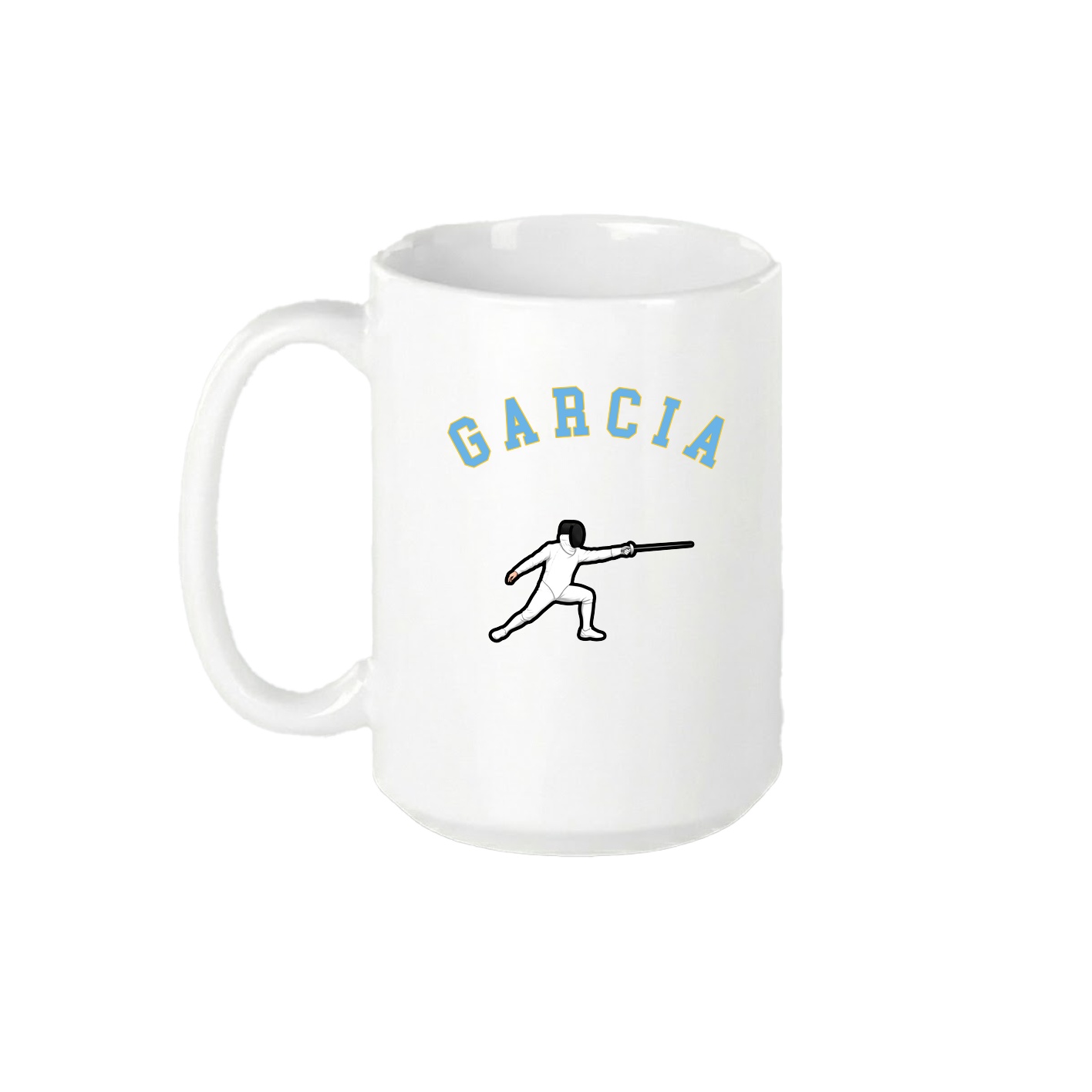 15oz Coffee Mug — Shirsey Arch in White