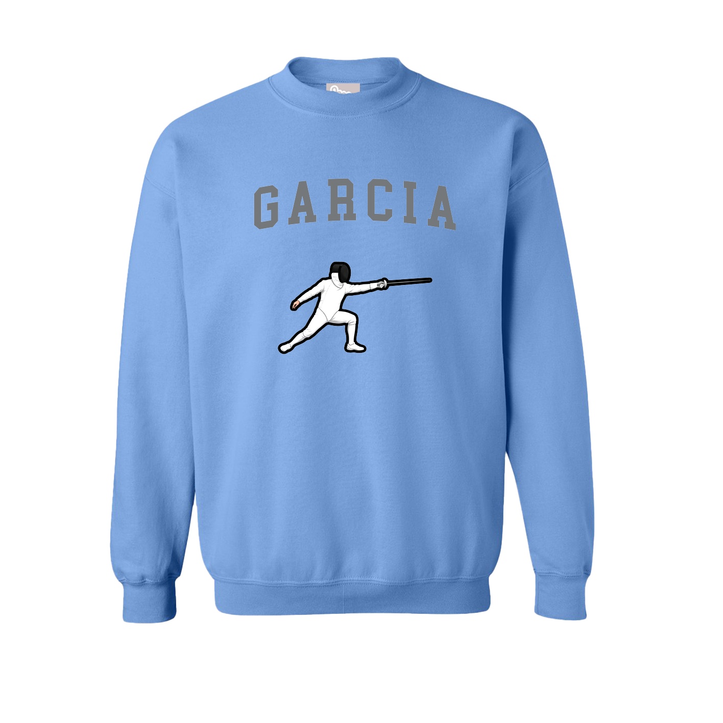 Fleece Crew — Shirsey in Powder Blue