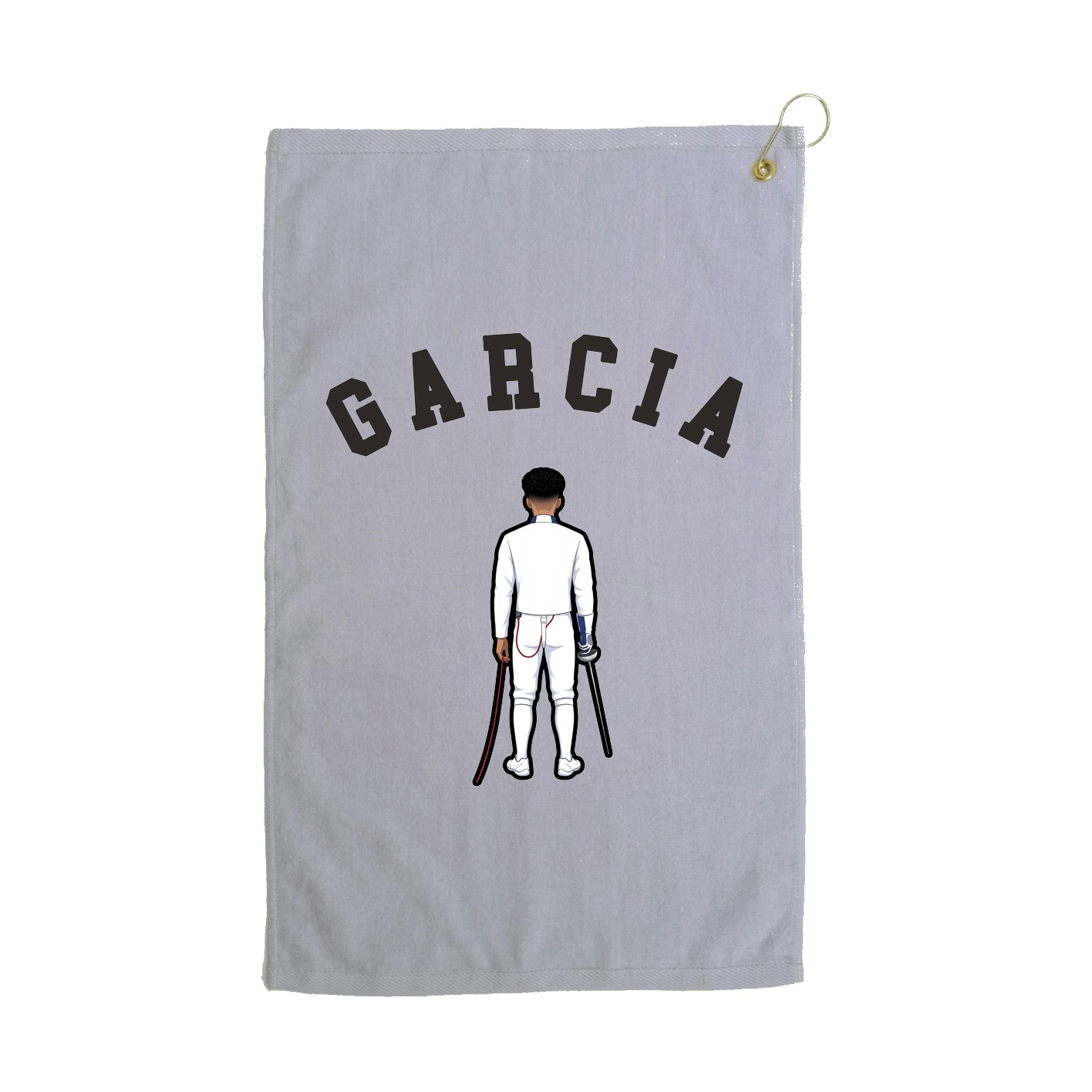 Golf Towel — Shirsey Arch in Grey