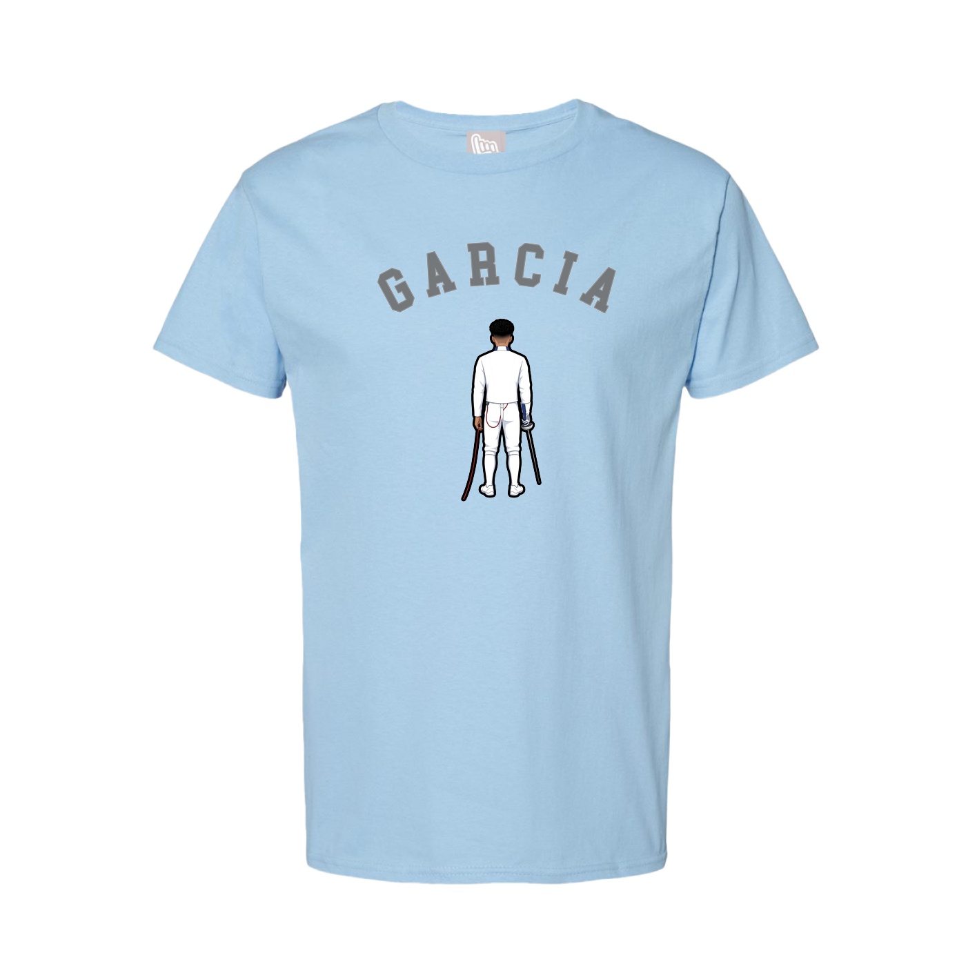 Youth Tee — Shirsey Arch in Light Blue