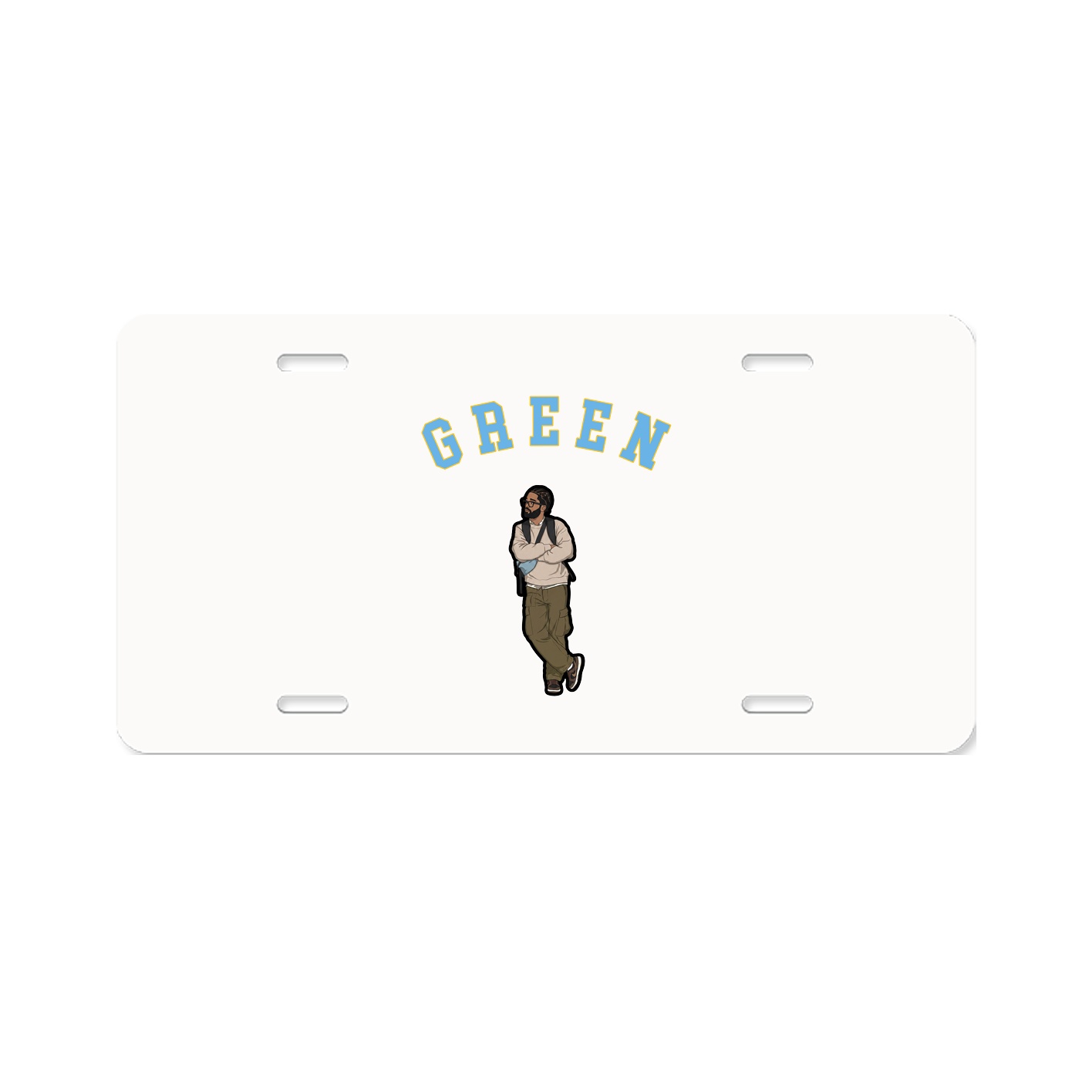 License Plate — Shirsey Arch in Classic