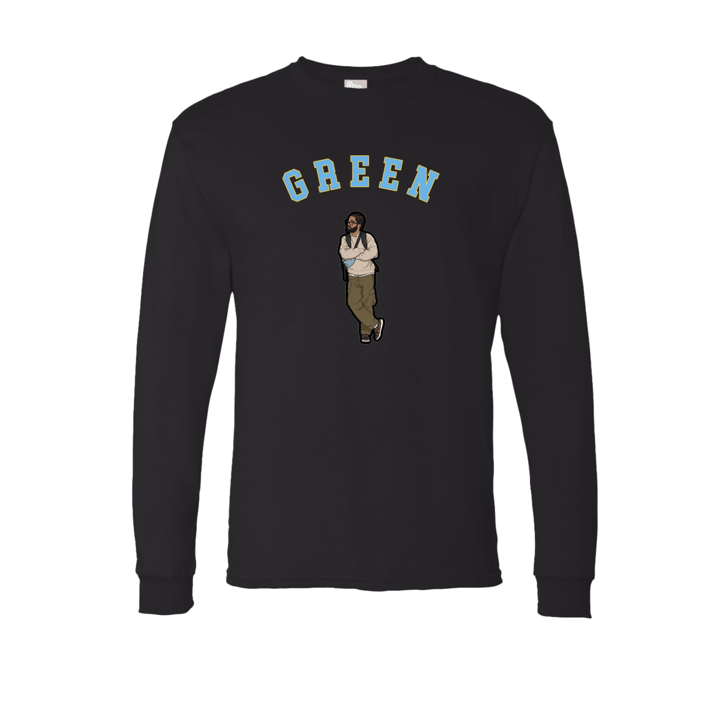Long Sleeve Tee — Shirsey Arch in Black