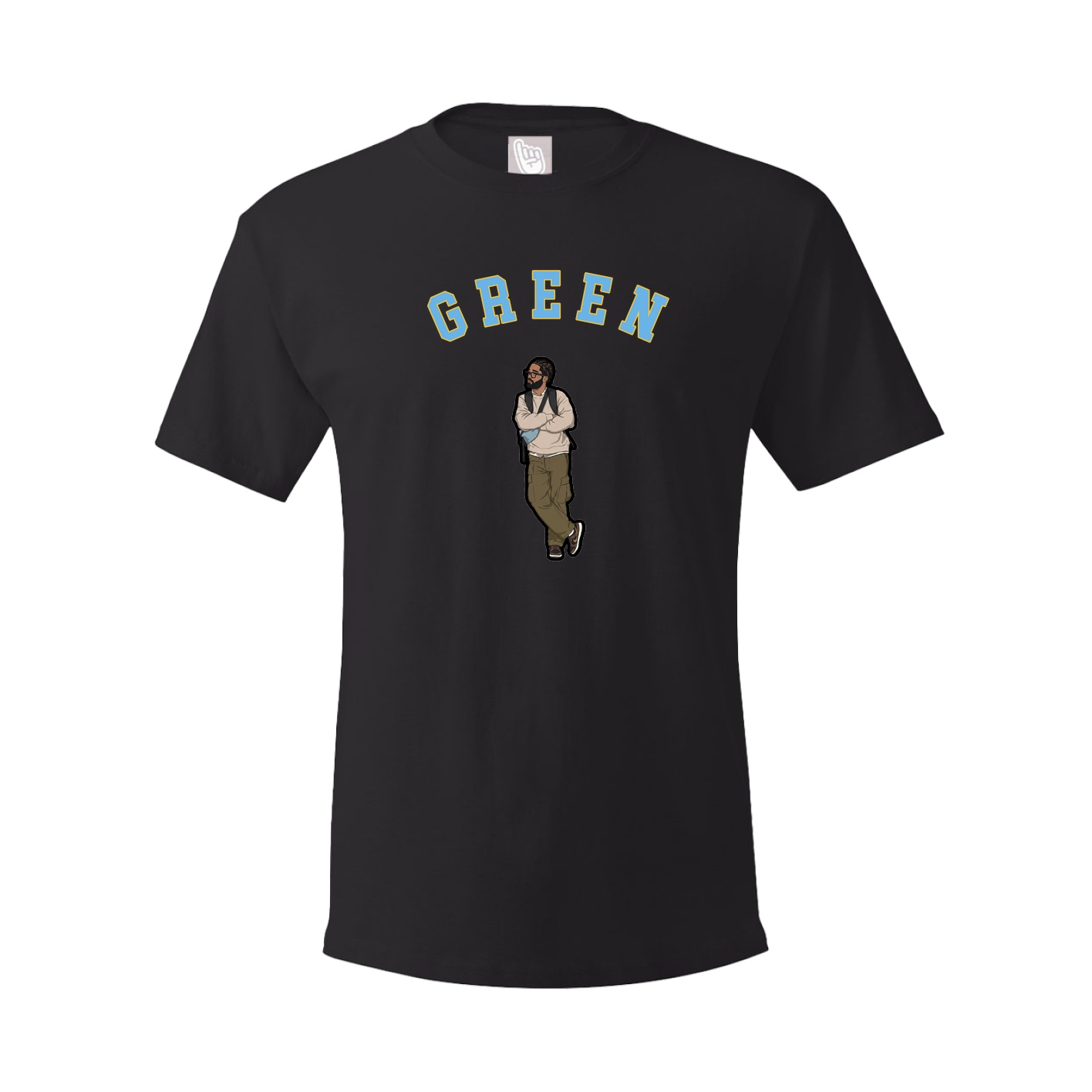 Youth Tee — Shirsey Arch in Black