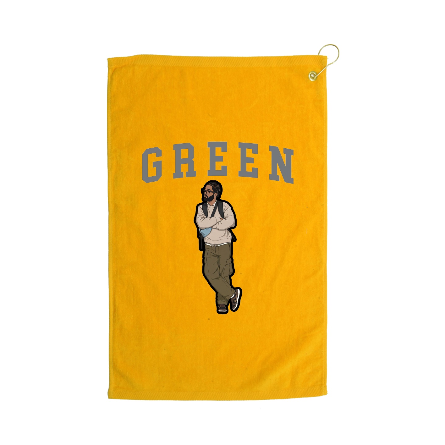 Golf Towel — Shirsey in Gold