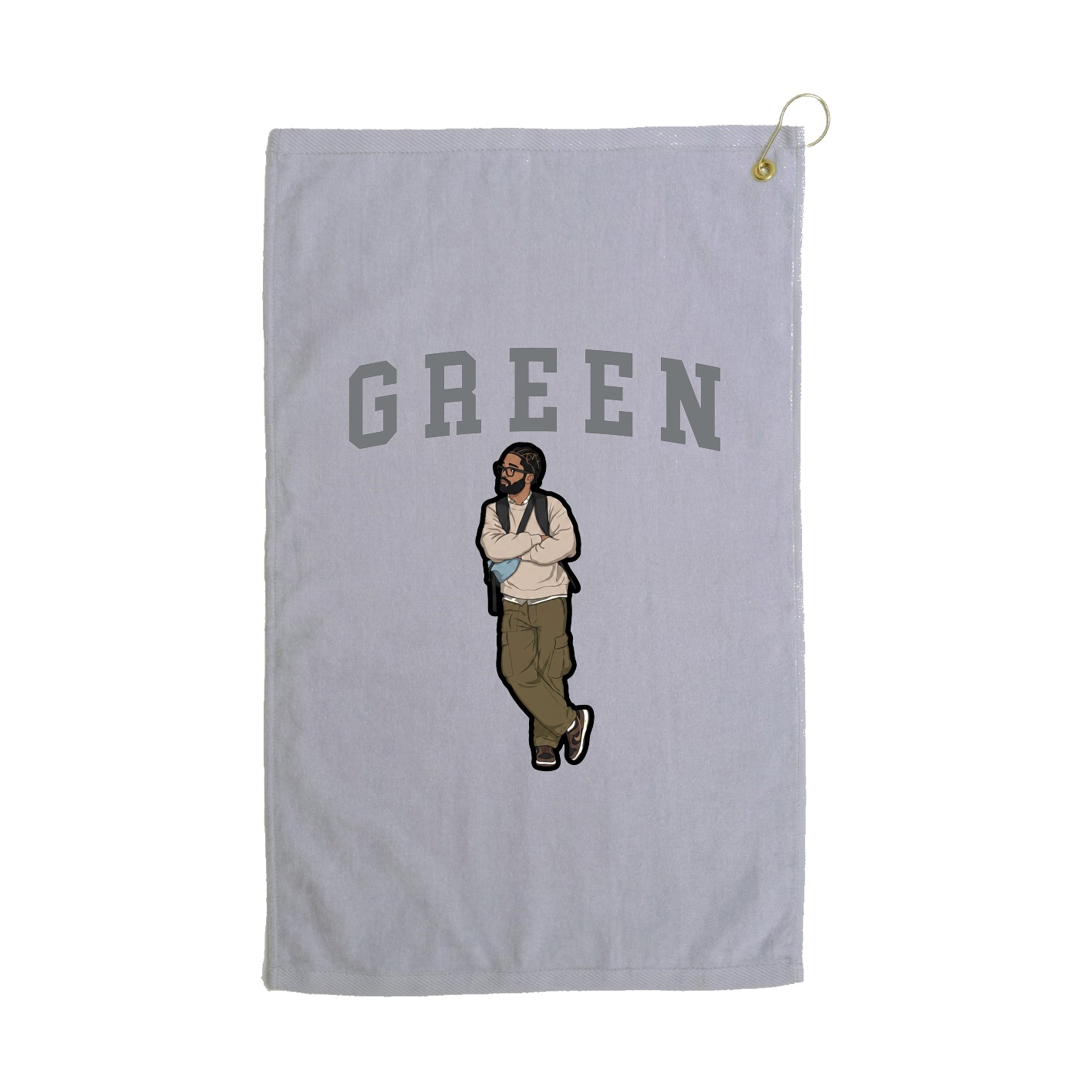 Golf Towel — Shirsey in Grey