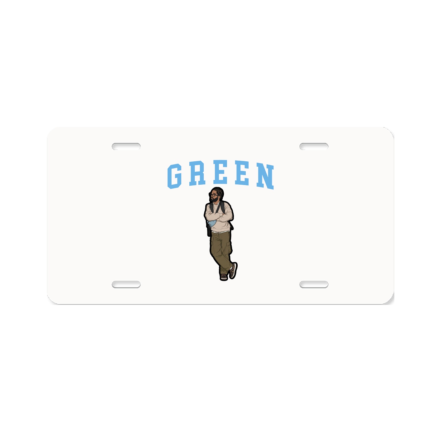 License Plate — Shirsey in Classic