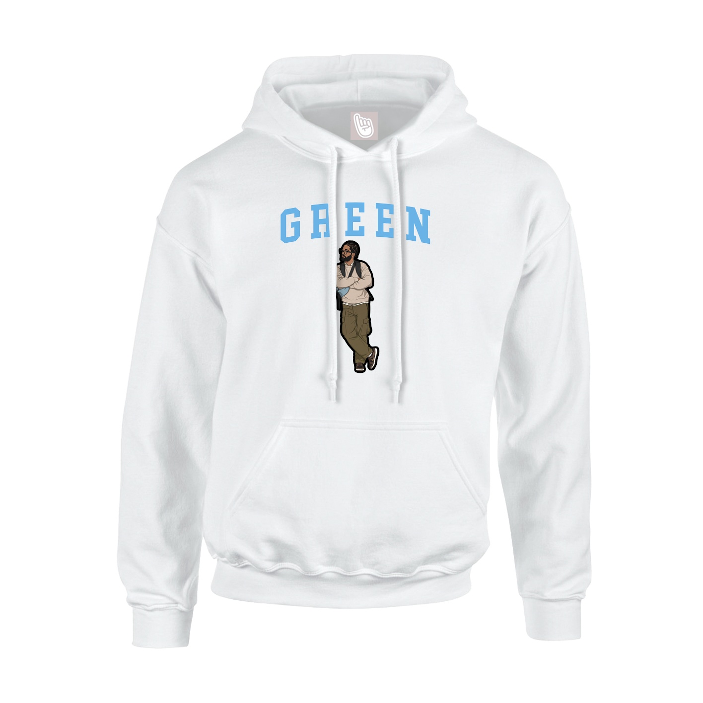 Youth Hoodie — Shirsey in White
