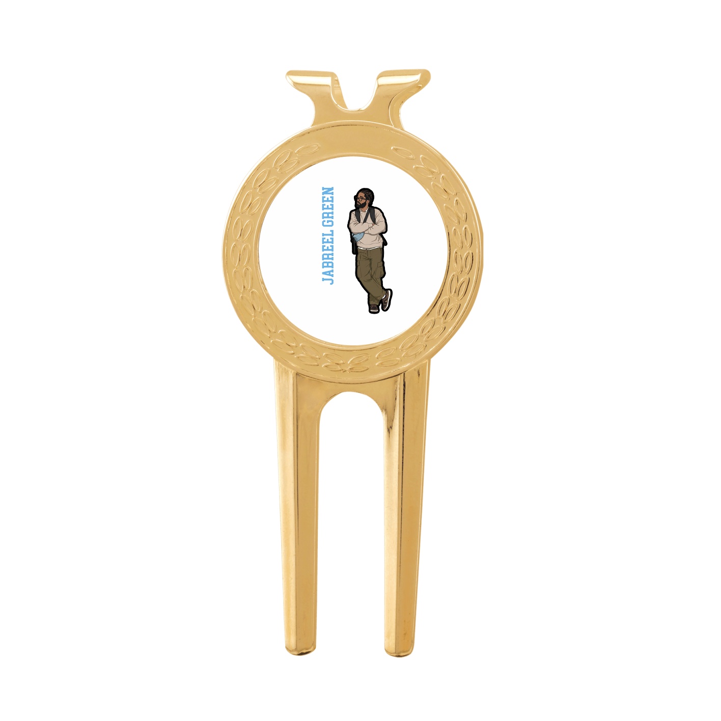 Divot Tool with Ball Marker — Name Vertical in Classic
