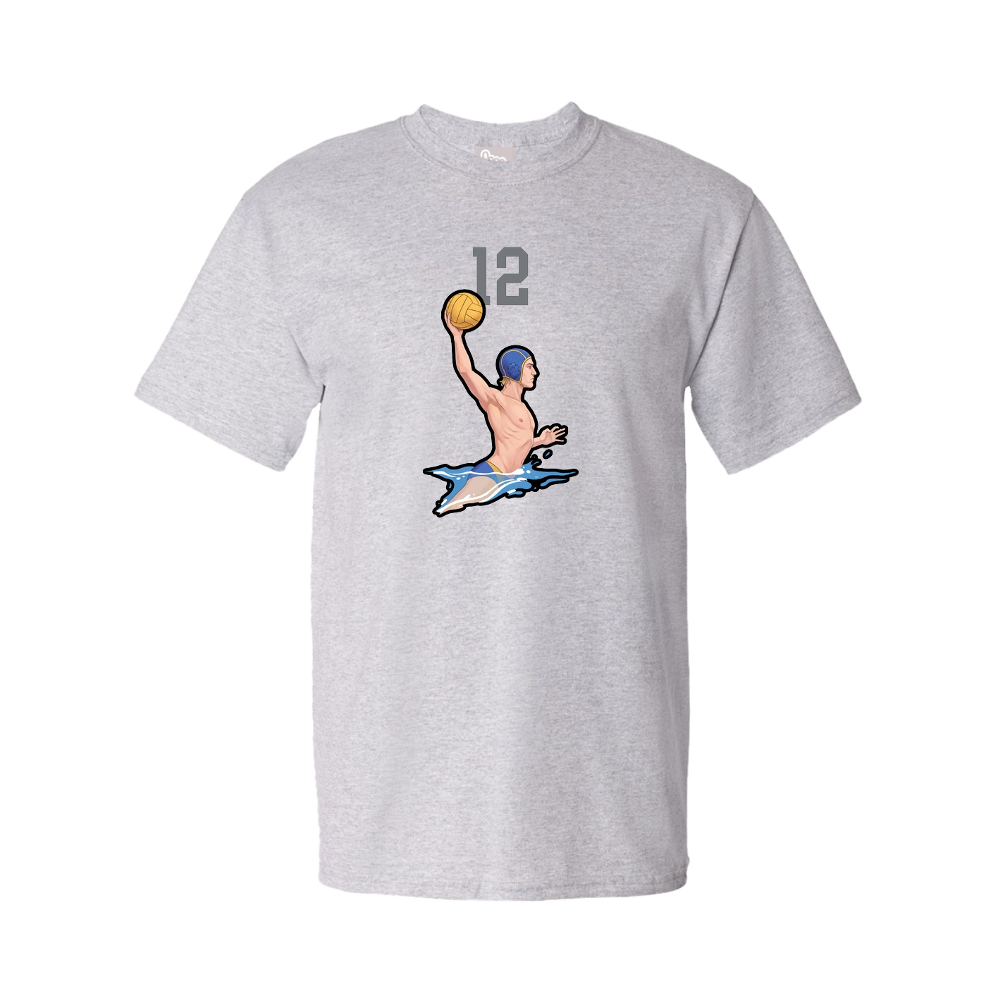 Tee — Number Top in Grey