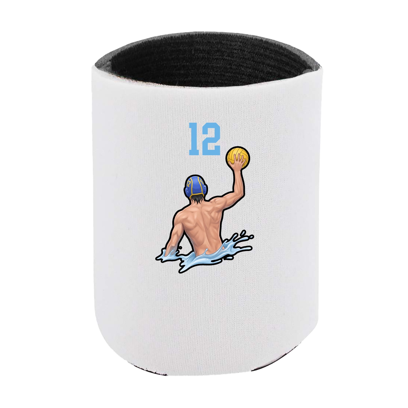 Can Holder — Number Top in White