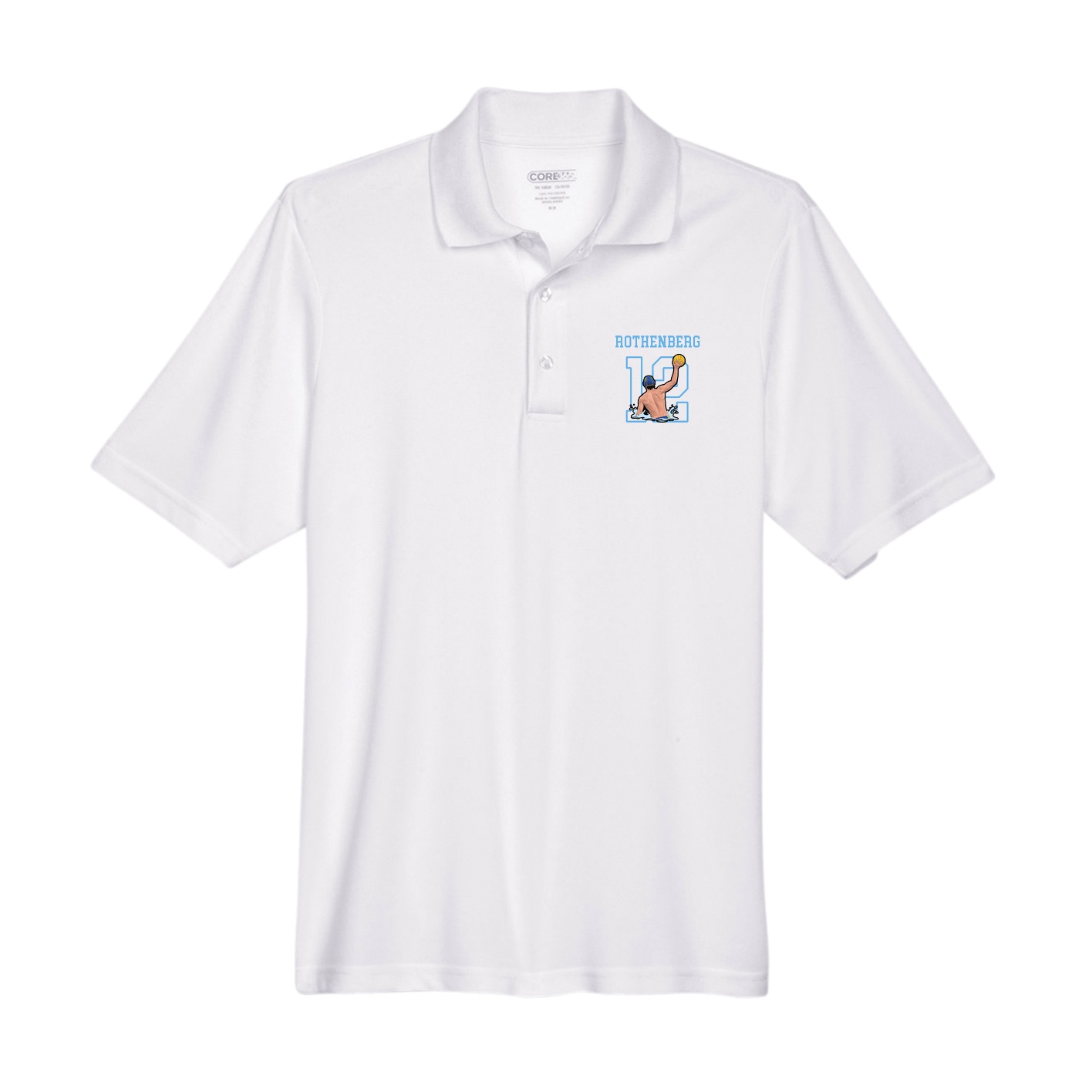 Performance Polo — Shirsey in White