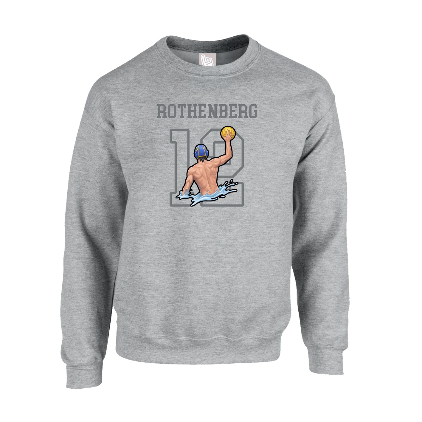 Fleece Crew — Shirsey in Grey