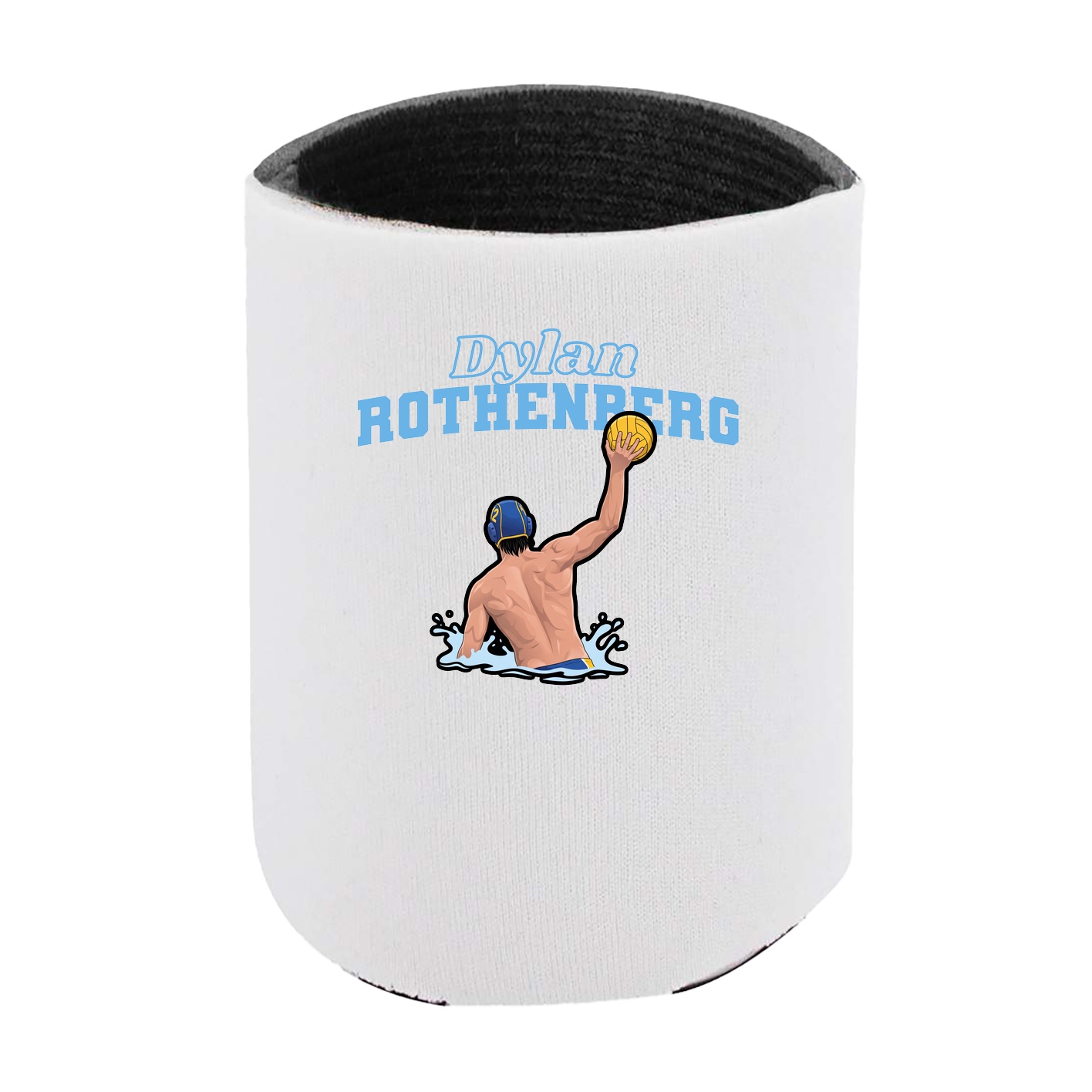 Can Holder — Name Arch in White