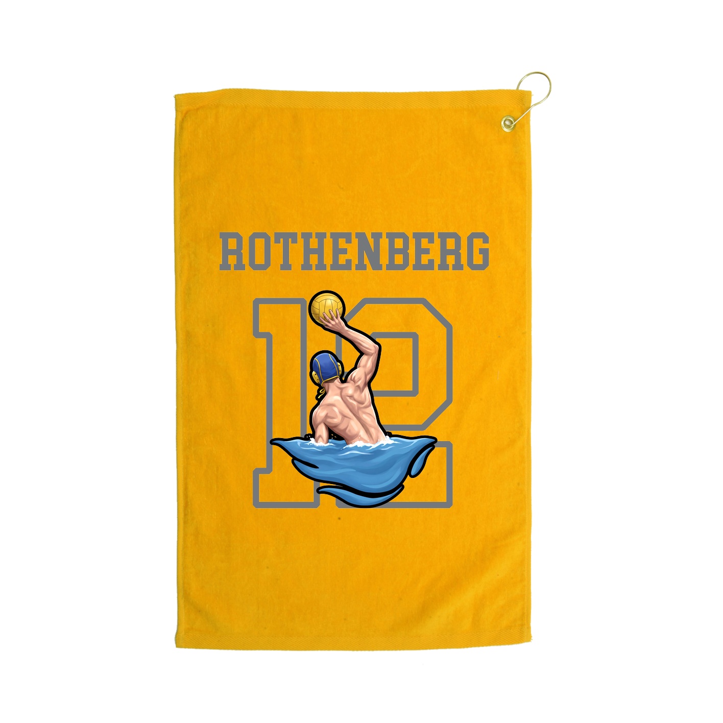 Golf Towel — Shirsey in Gold