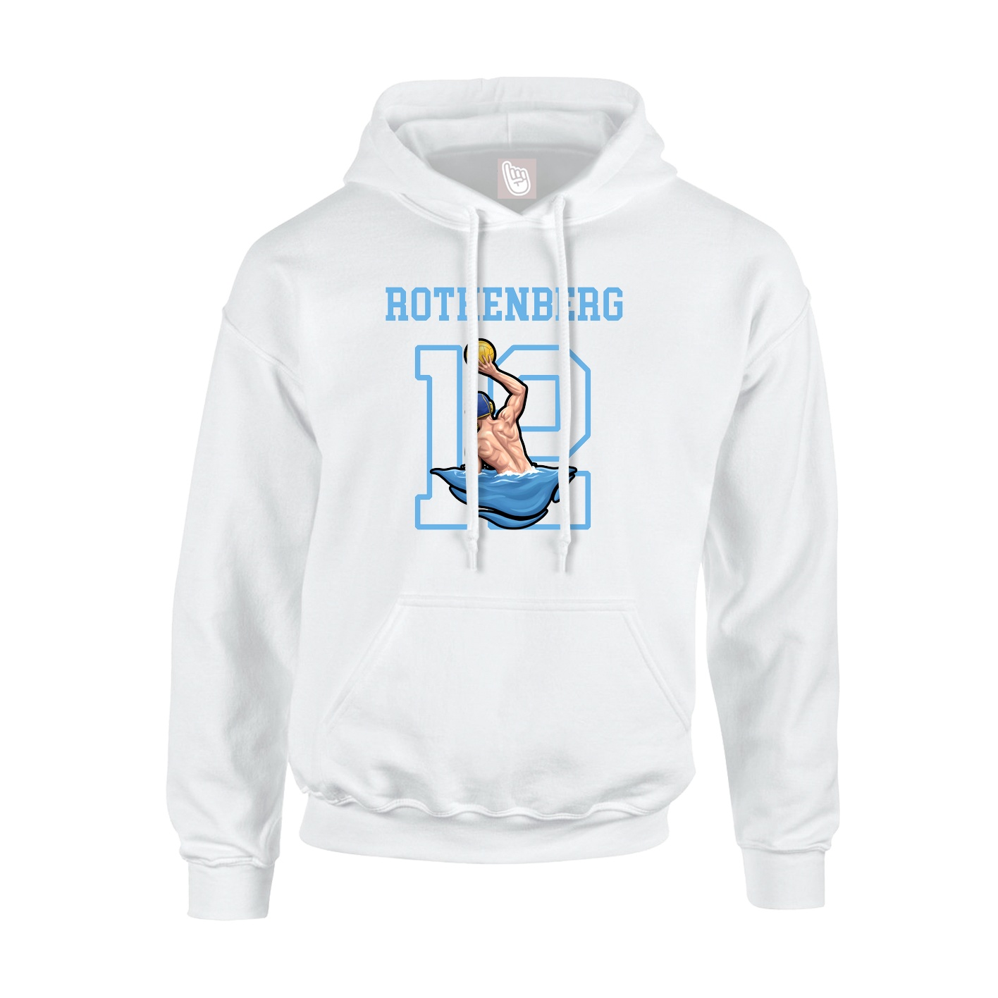 Hoodie — Shirsey in White