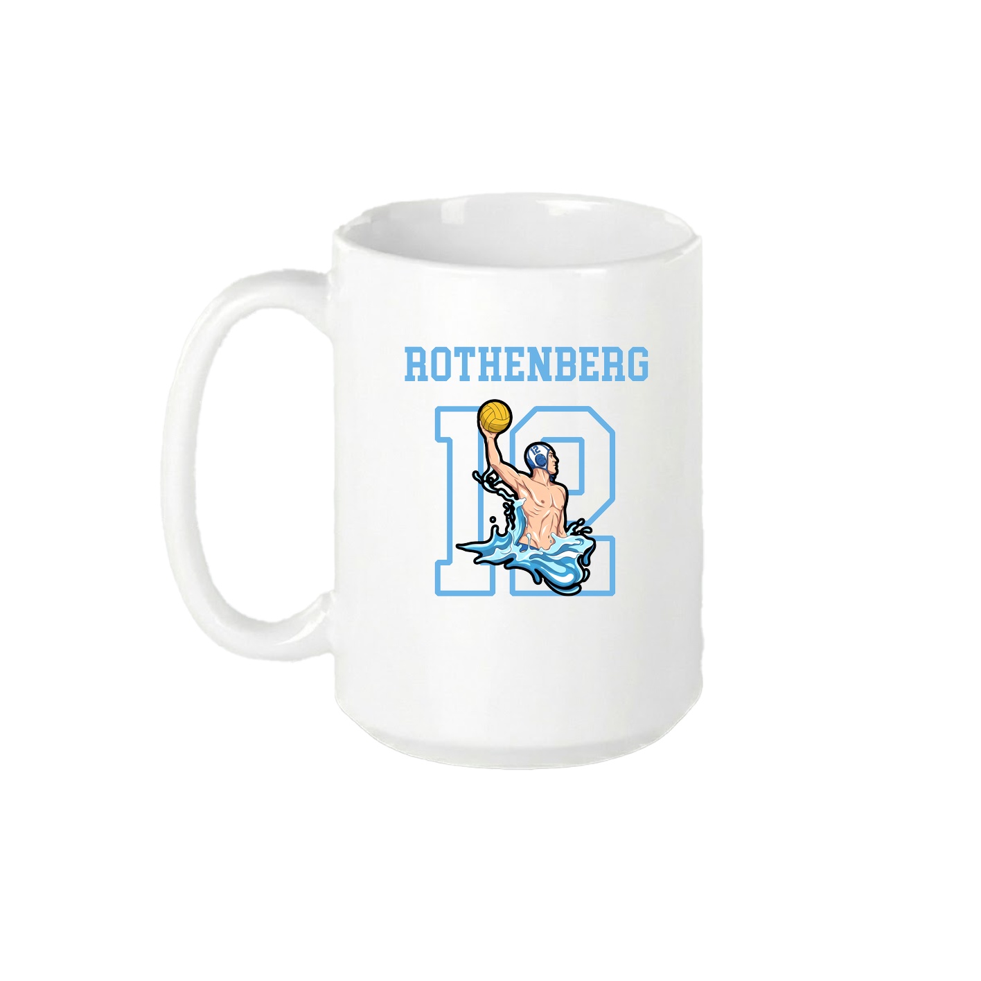 15oz Coffee Mug — Shirsey in White