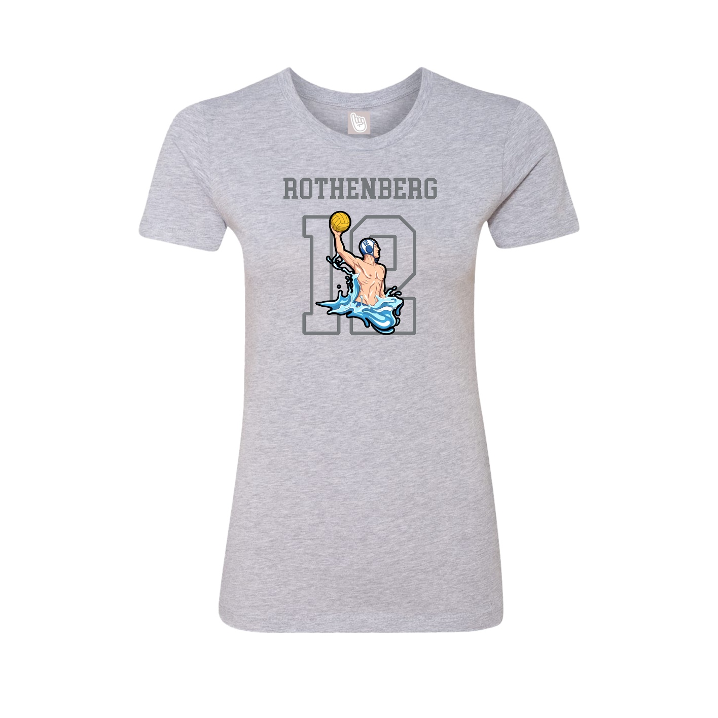 Fitted Women's Tee — Shirsey in Grey