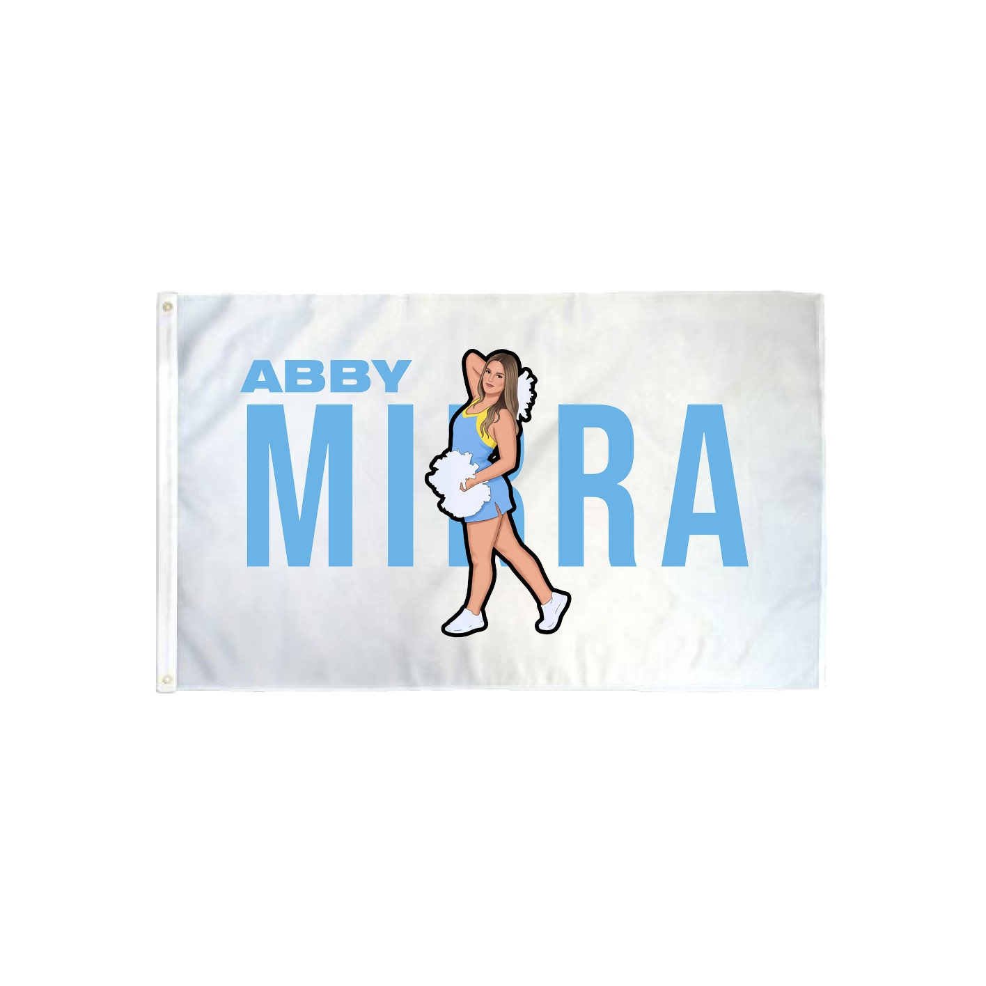 3x5 Flag — Player Name in Classic