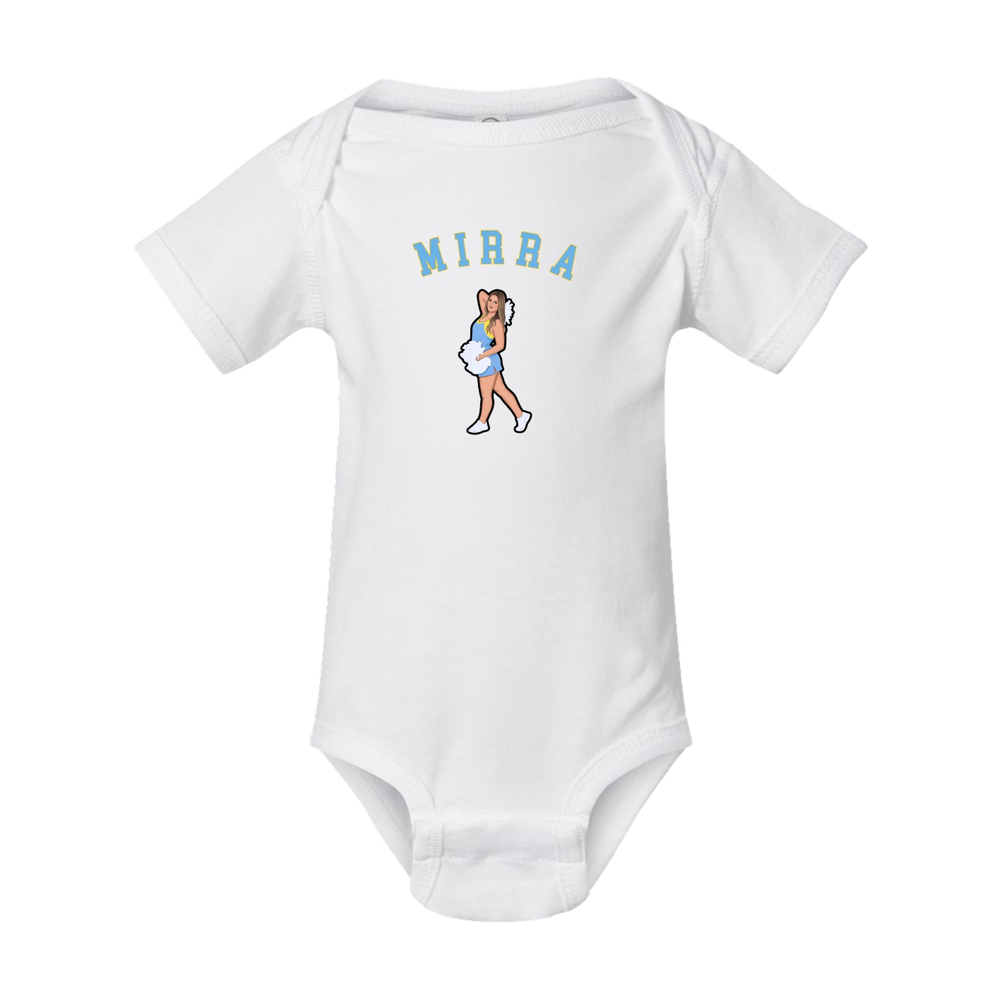 Baby Onesie — Shirsey Arch in White