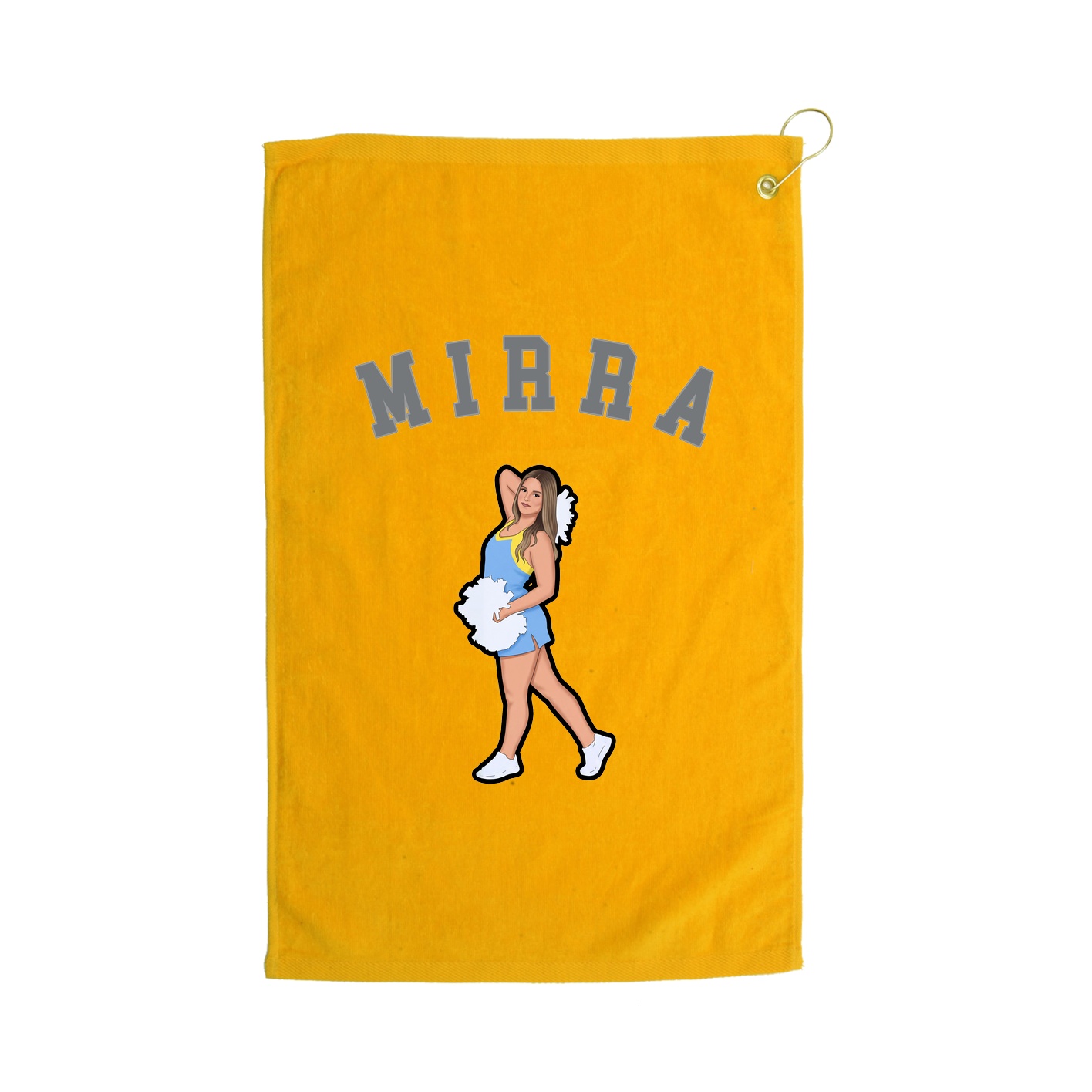 Golf Towel — Shirsey Arch in Gold