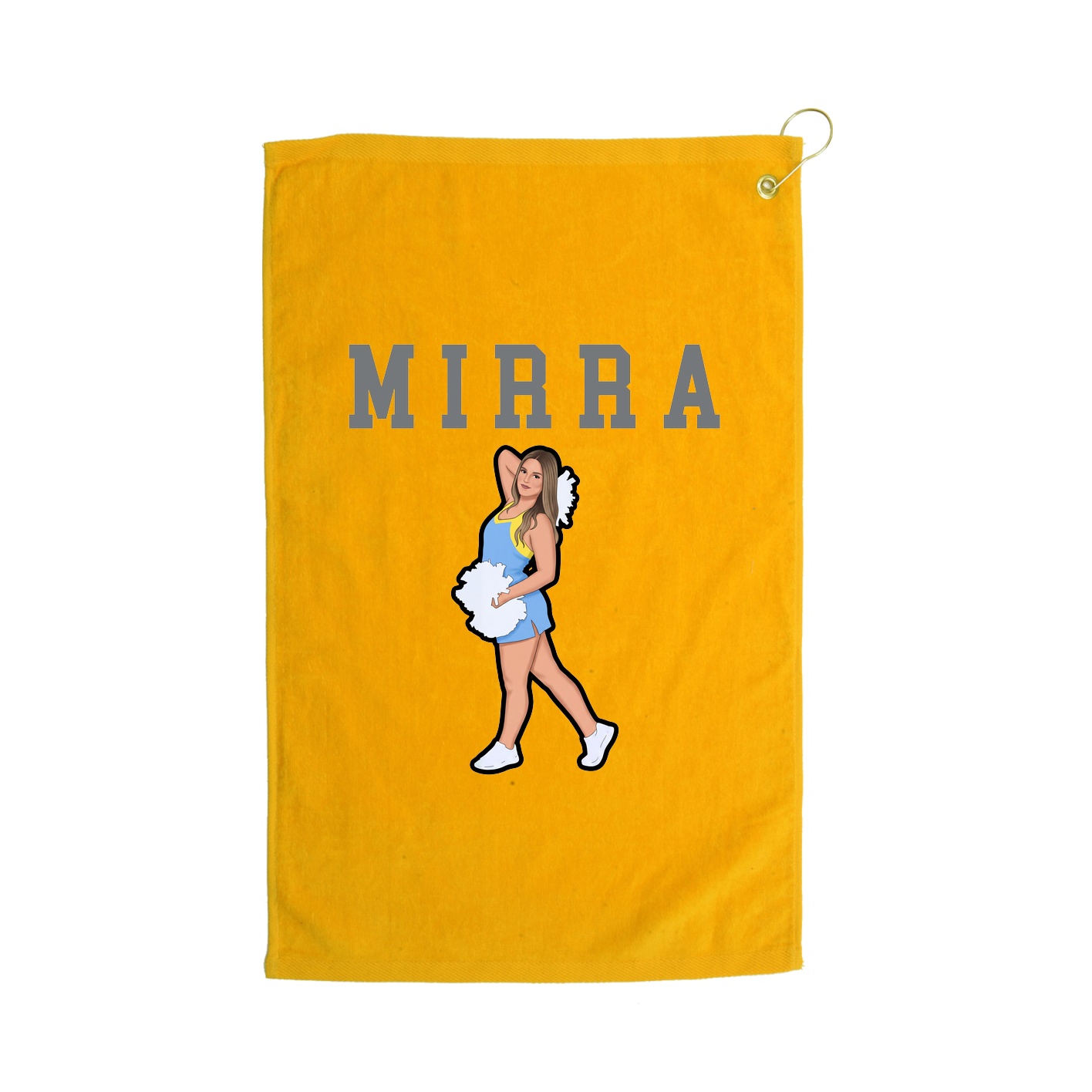 Golf Towel — Shirsey in Gold